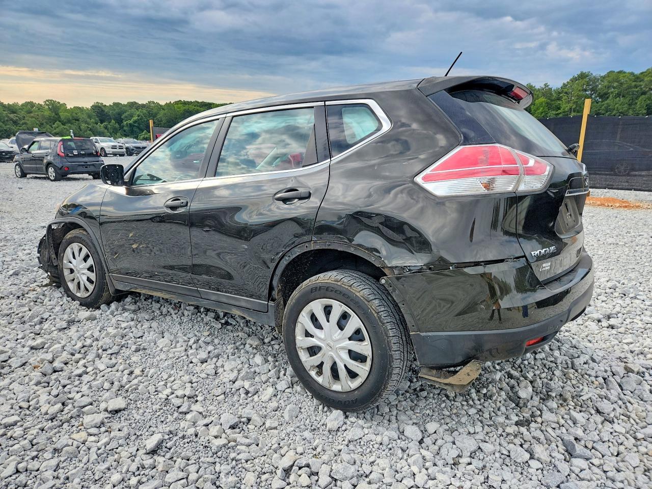 2016 Nissan Rogue S Charcoal vin: KNMAT2MT6GP658676