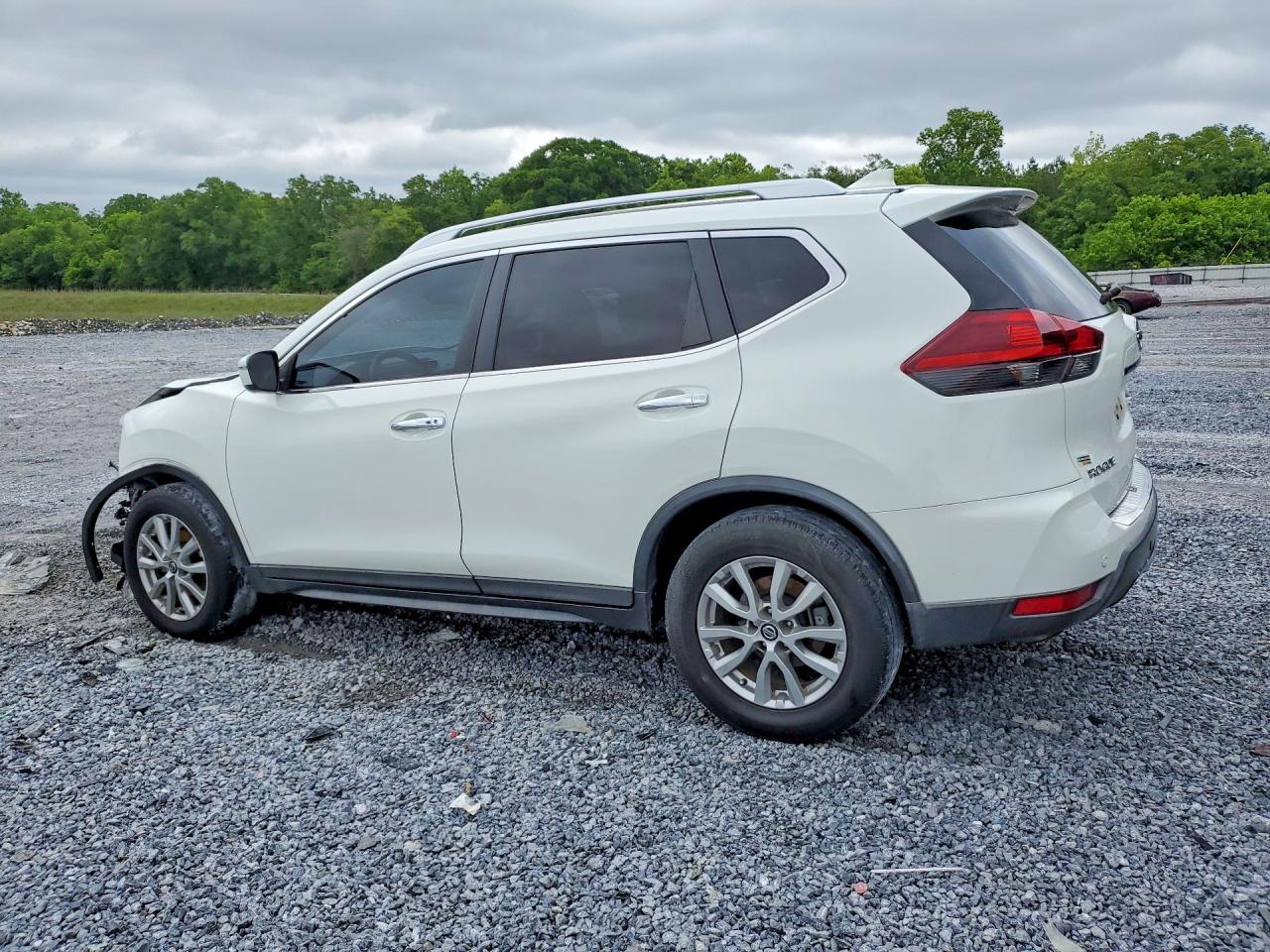 2020 Nissan Rogue Sv White vin: KNMAT2MT6LP504009