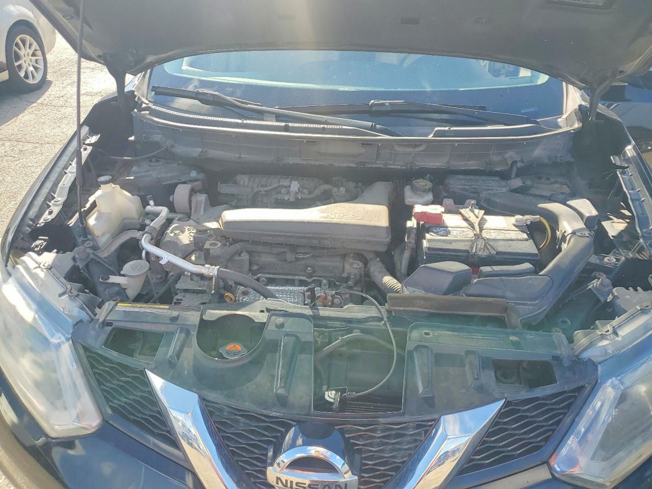 2015 Nissan Rogue Sv Black vin: KNMAT2MT7FP523382