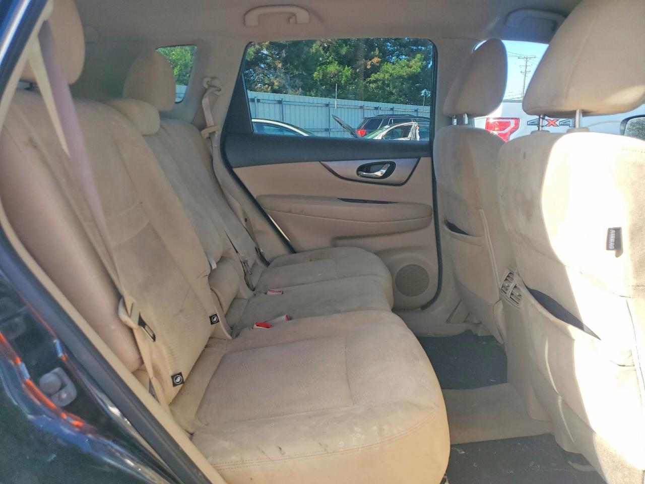 2015 Nissan Rogue Sv Black vin: KNMAT2MT7FP523382