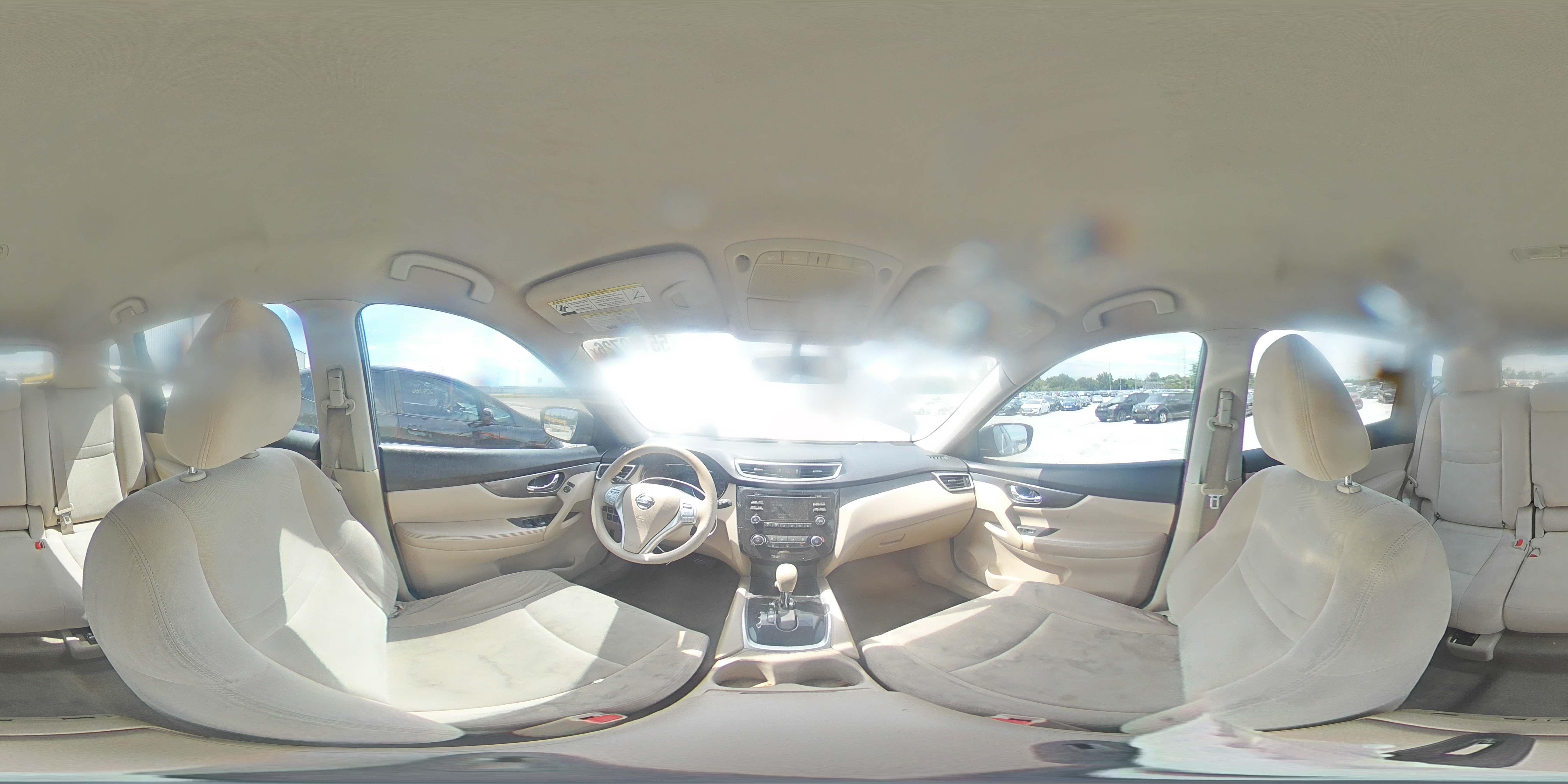 2015 Nissan Rogue S Gray vin: KNMAT2MT7FP544118