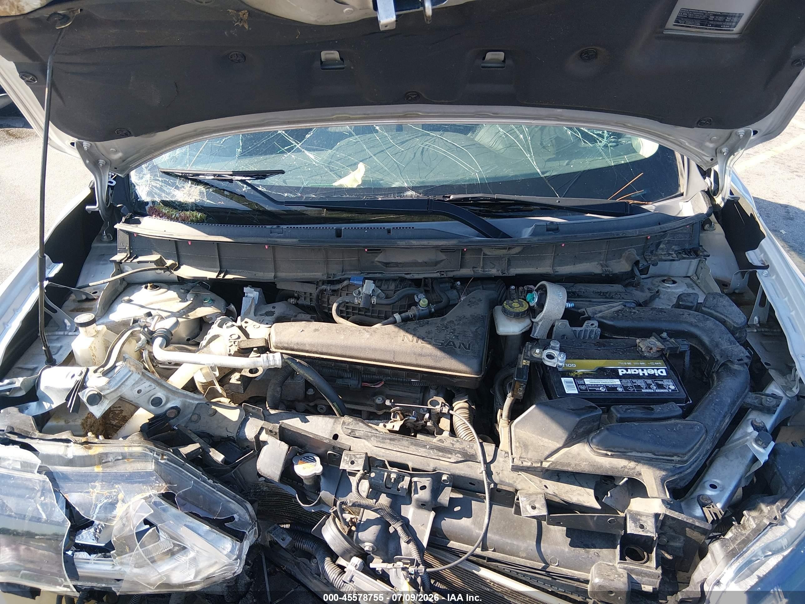 2017 Nissan Rogue S Silver vin: KNMAT2MT7HP572150