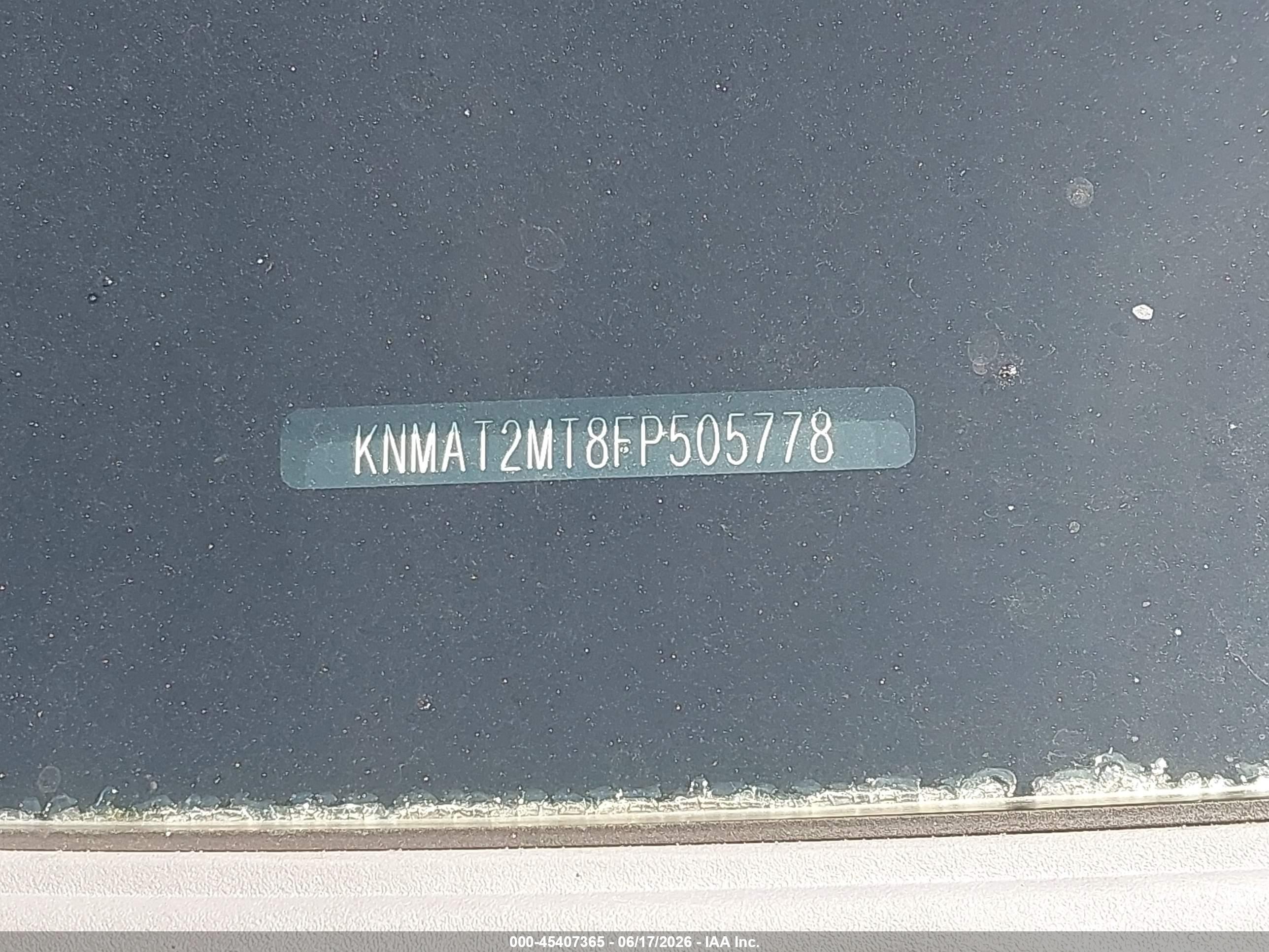 2015 Nissan Rogue S Gray vin: KNMAT2MT8FP505778