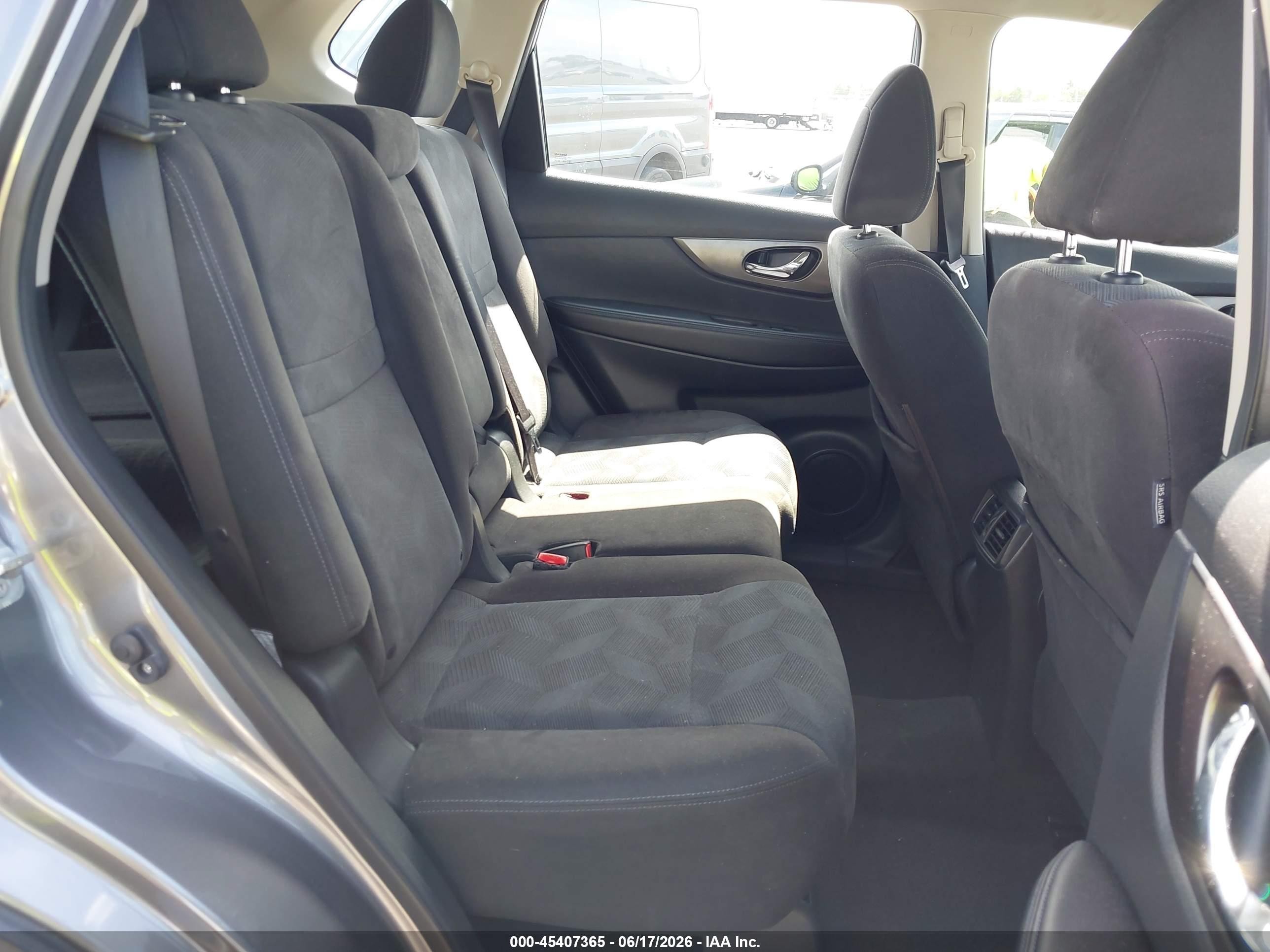 2015 Nissan Rogue S Gray vin: KNMAT2MT8FP505778