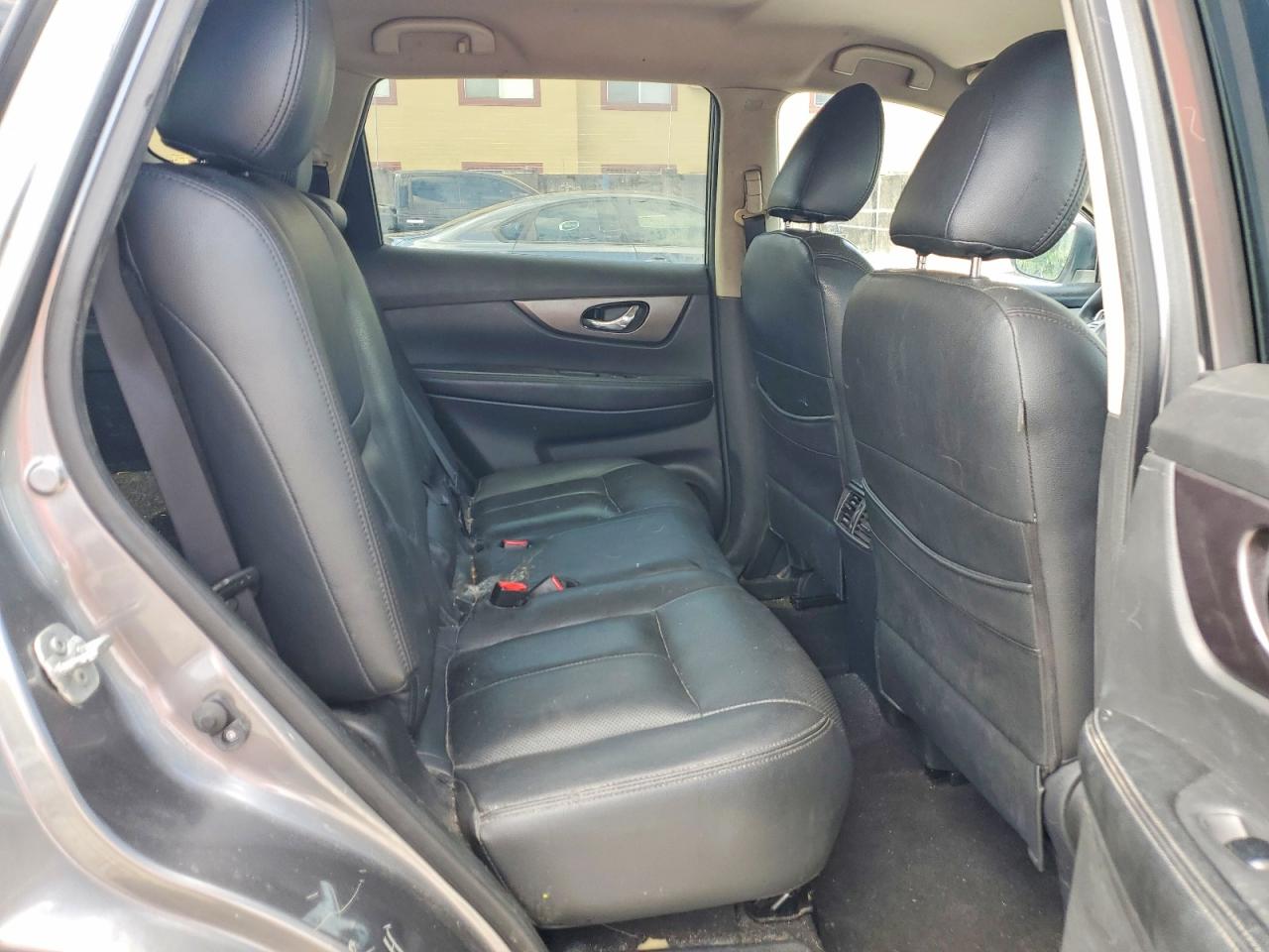 2015 Nissan Rogue Sv Gray vin: KNMAT2MT8FP532088