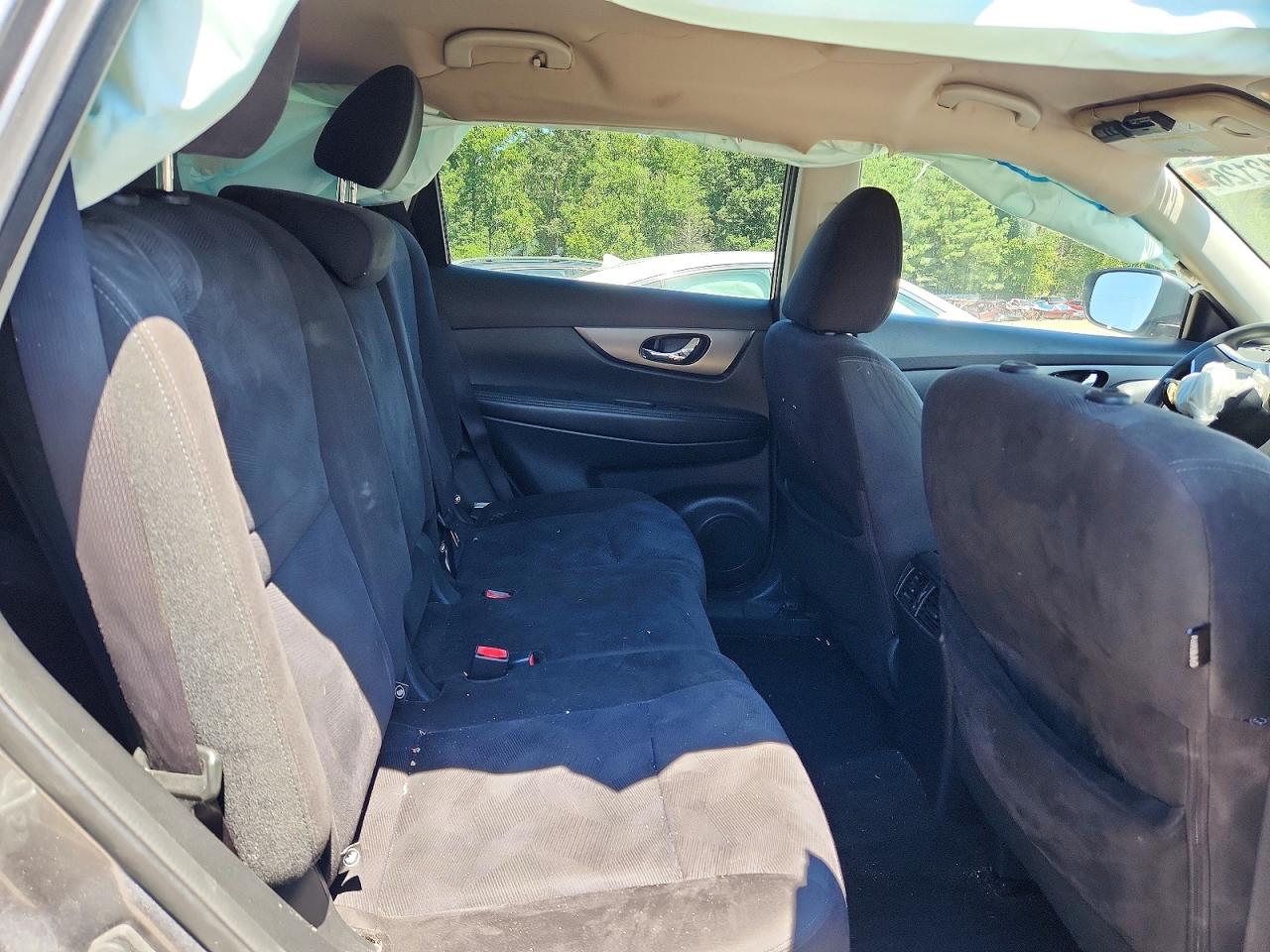 2015 Nissan Rogue Sv Gray vin: KNMAT2MT8FP541440