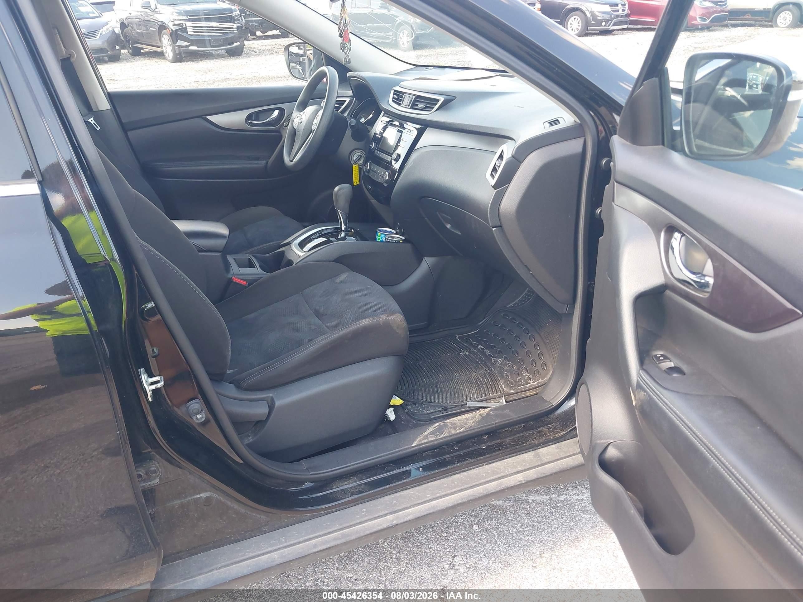 2015 Nissan Rogue S Gray vin: KNMAT2MT8FP542894
