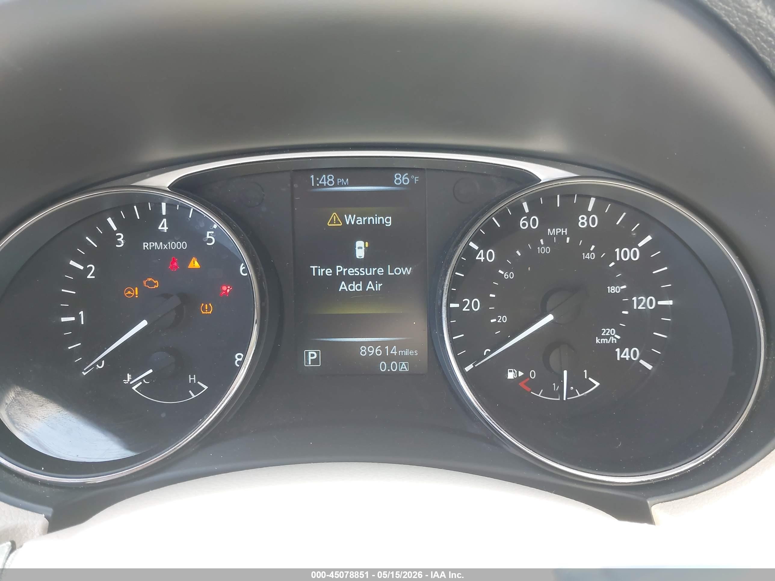 2015 Nissan Rogue Sv Maroon vin: KNMAT2MT8FP559551