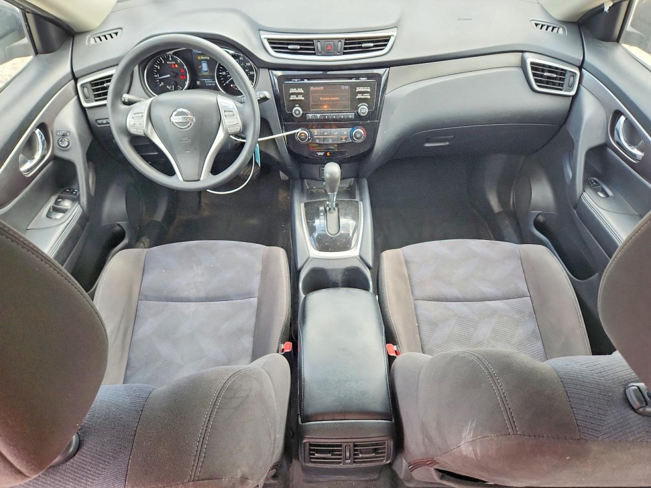 2015 Nissan Rogue S Gray vin: KNMAT2MT8FP565902