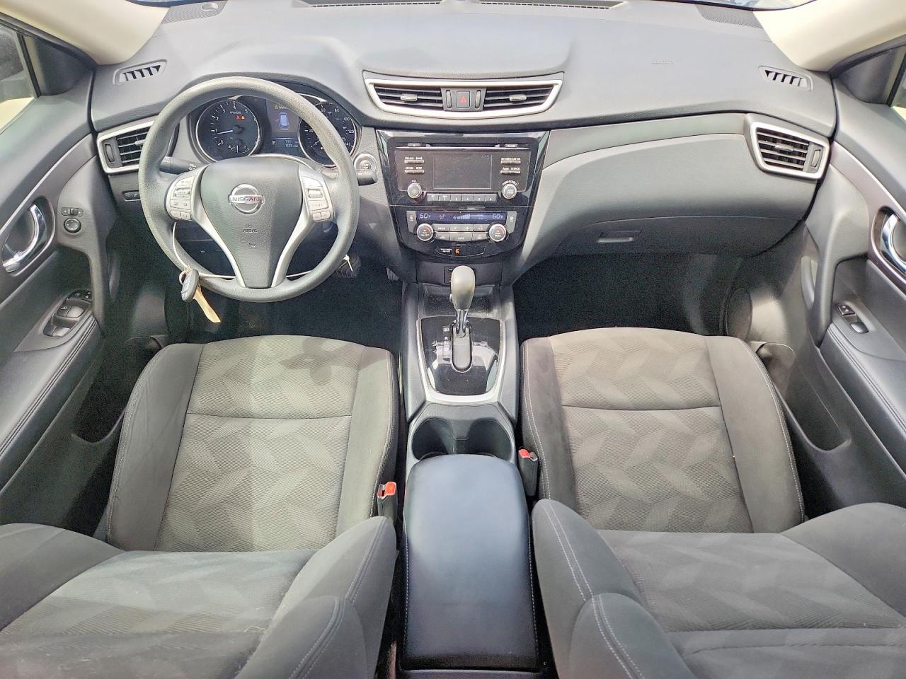 2016 Nissan Rogue Sv Серый vin: KNMAT2MT8GP627476