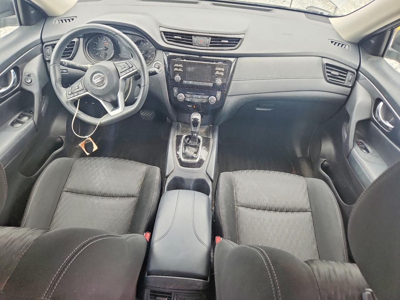 2017 Nissan Rogue Sv Gray vin: KNMAT2MT8HP609657