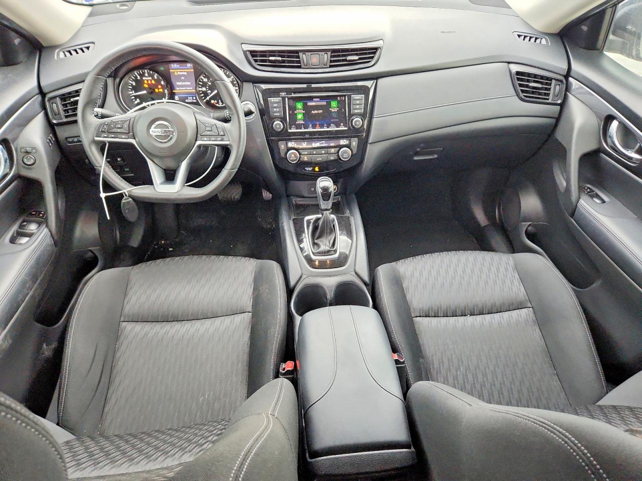 2018 Nissan Rogue Sv Silver vin: KNMAT2MT8JP595183