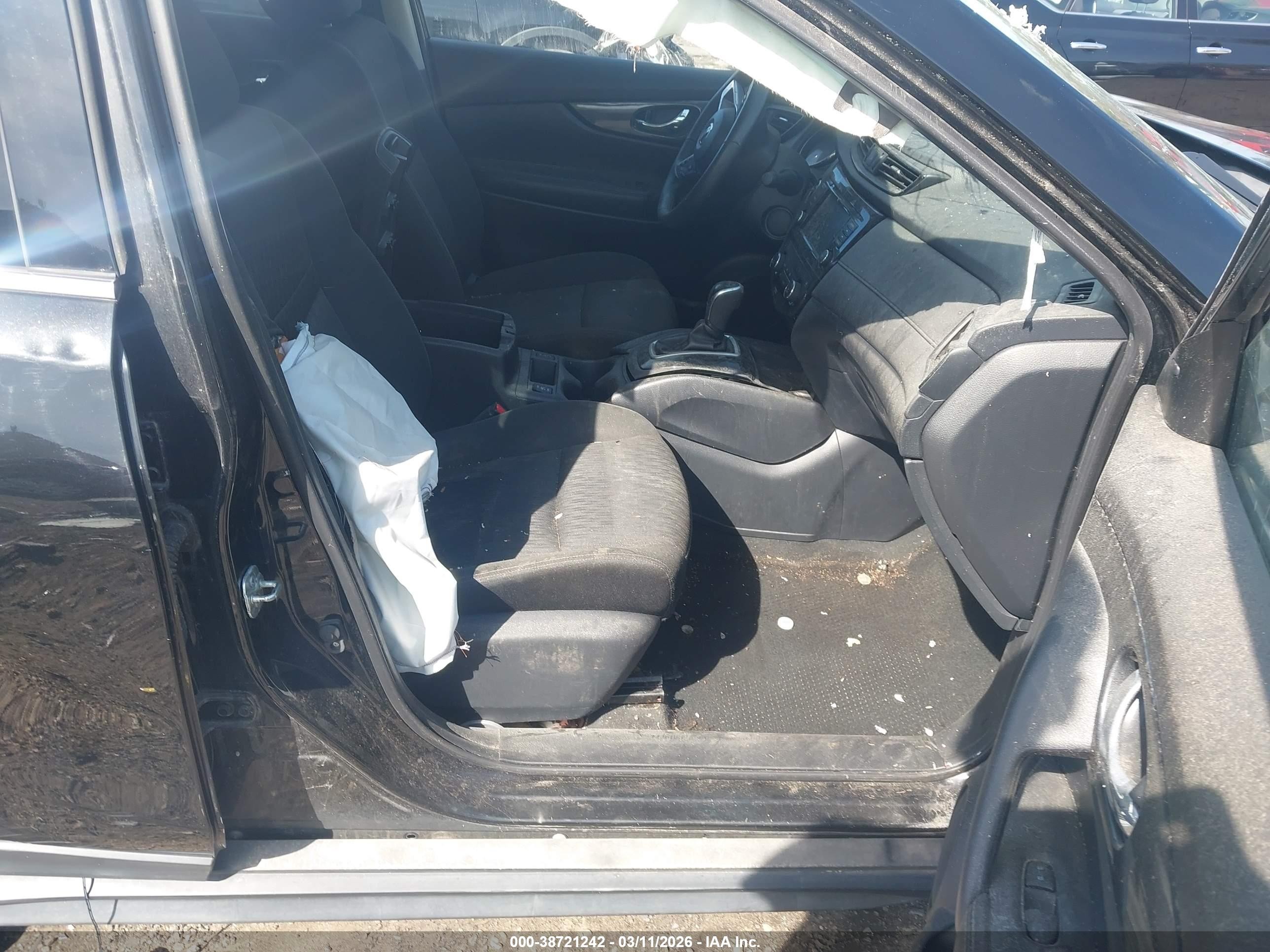 2019 Nissan Rogue Sv Black vin: KNMAT2MT8KP515303