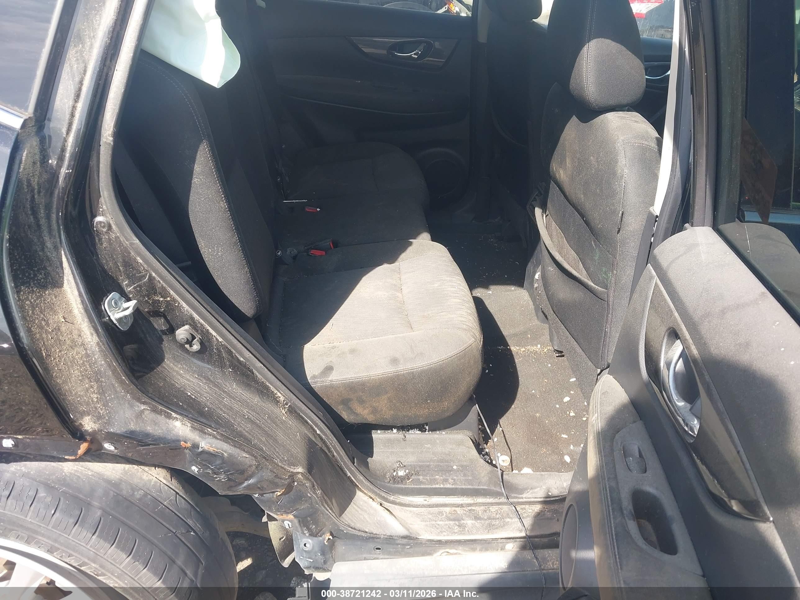 2019 Nissan Rogue Sv Black vin: KNMAT2MT8KP515303
