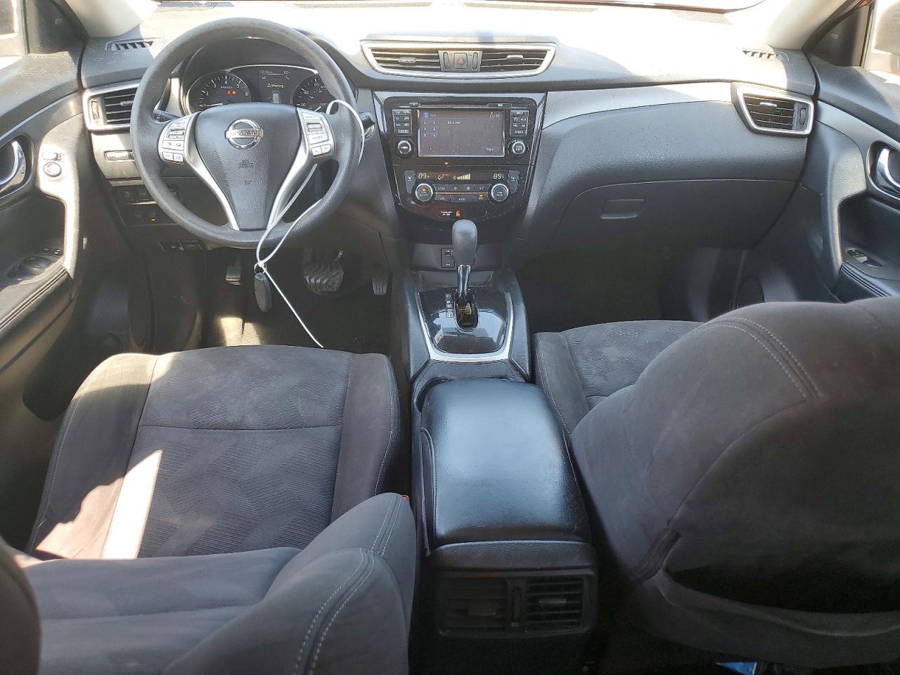 2015 Nissan Rogue Sv Red vin: KNMAT2MT9FP547473