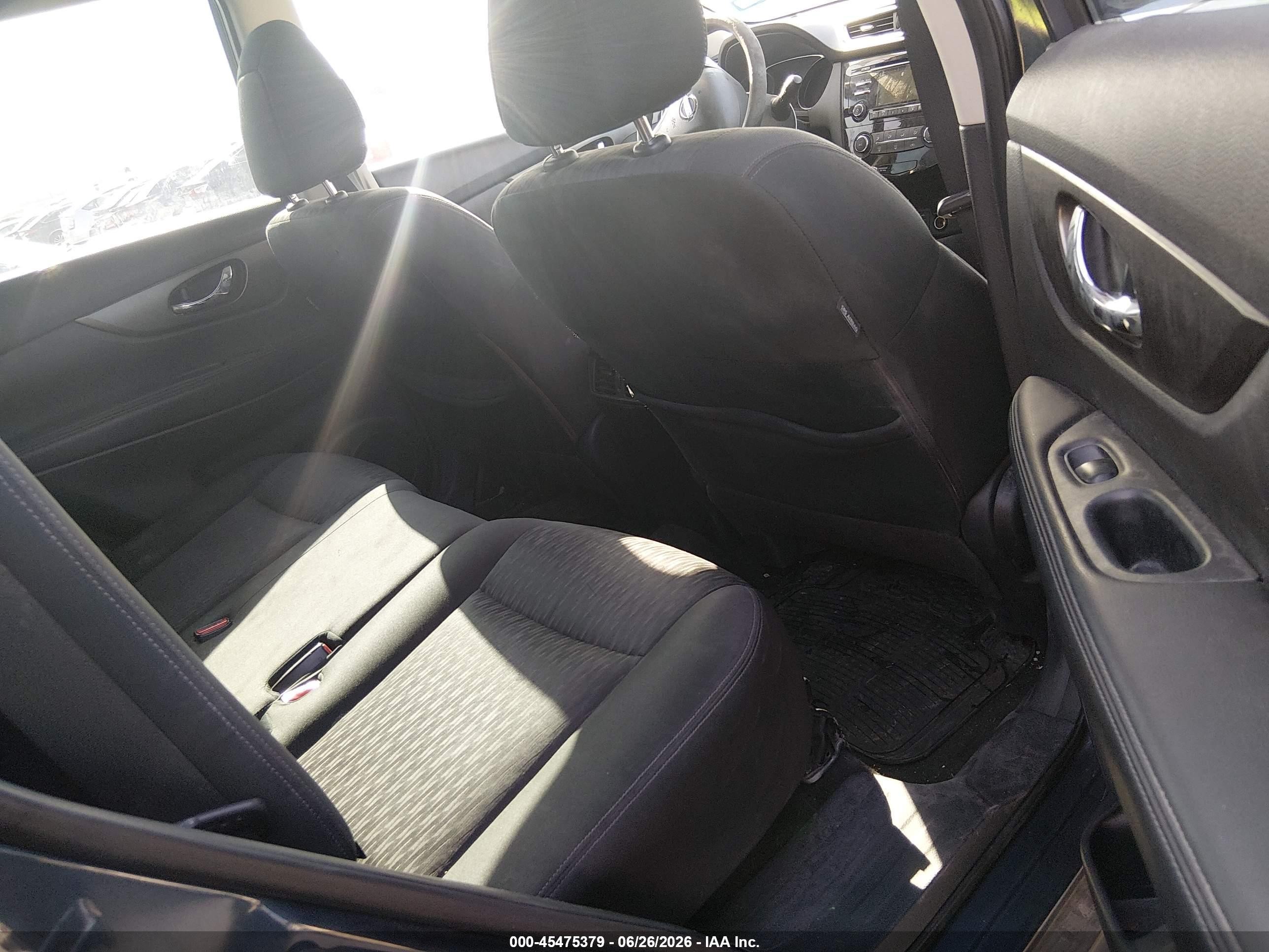 2015 Nissan Rogue S Blue vin: KNMAT2MT9FP585074