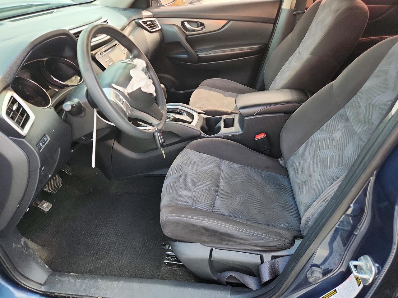 2016 Nissan Rogue S Blue vin: KNMAT2MT9GP595637
