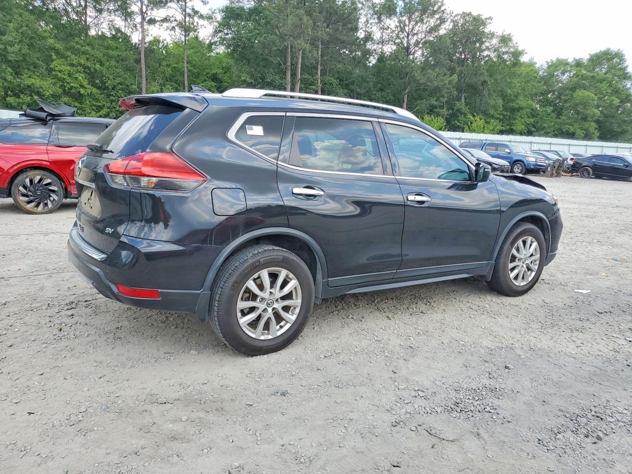 2017 Nissan Rogue Sv Black vin: KNMAT2MT9HP504013