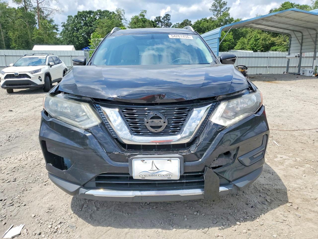 2017 Nissan Rogue Sv Black vin: KNMAT2MT9HP504013