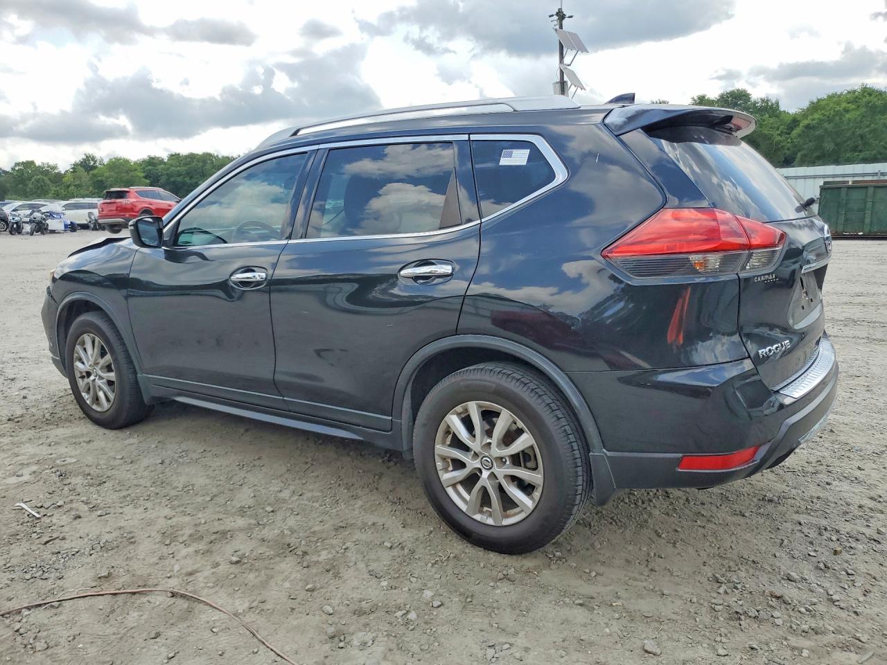2017 Nissan Rogue Sv Black vin: KNMAT2MT9HP504013