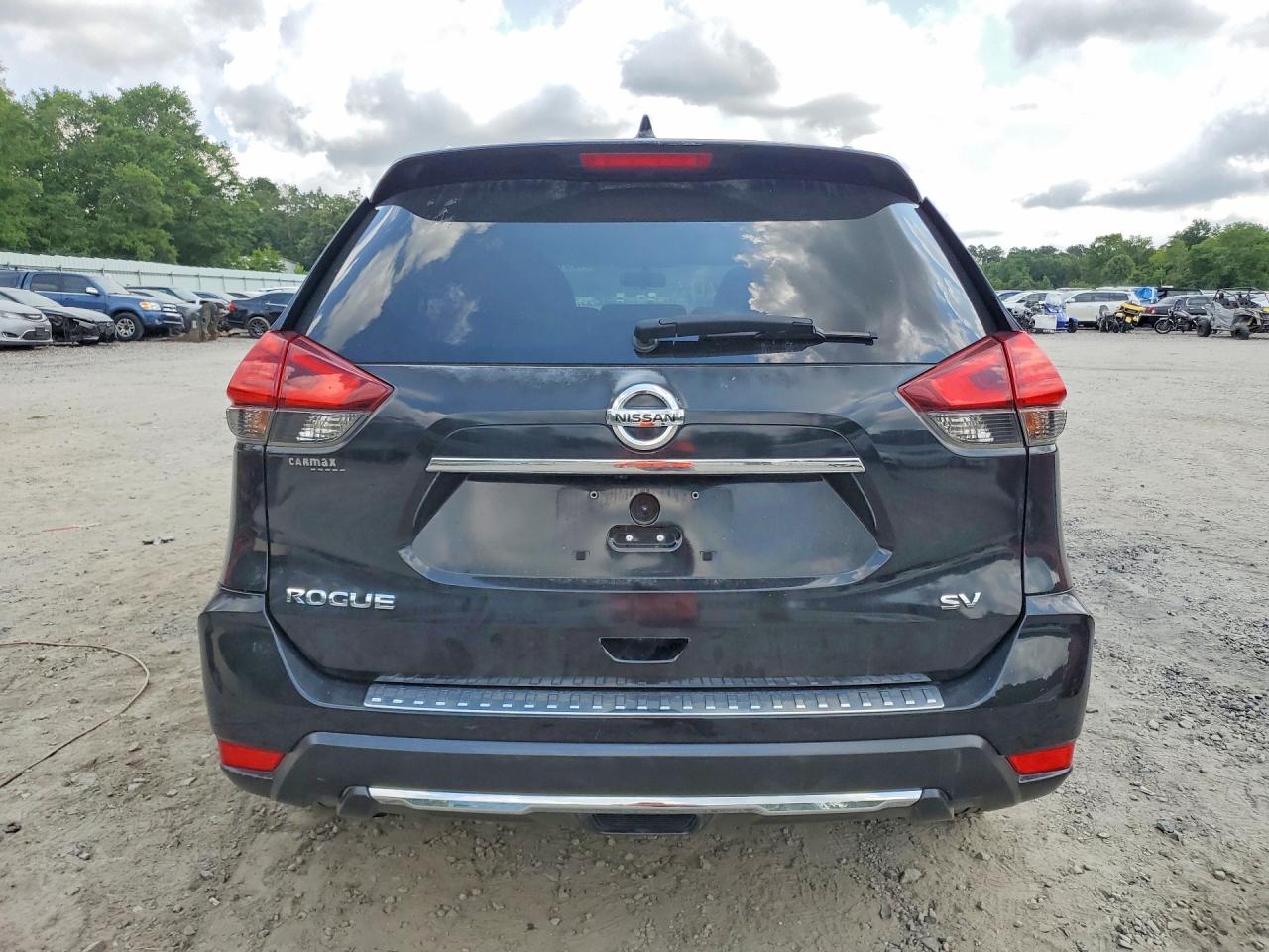 2017 Nissan Rogue Sv Black vin: KNMAT2MT9HP504013