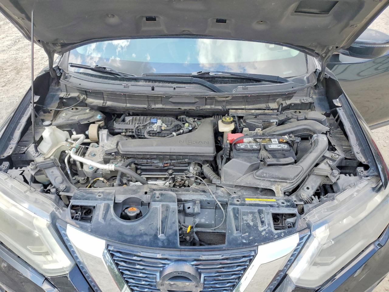 2017 Nissan Rogue Sv Black vin: KNMAT2MT9HP504013