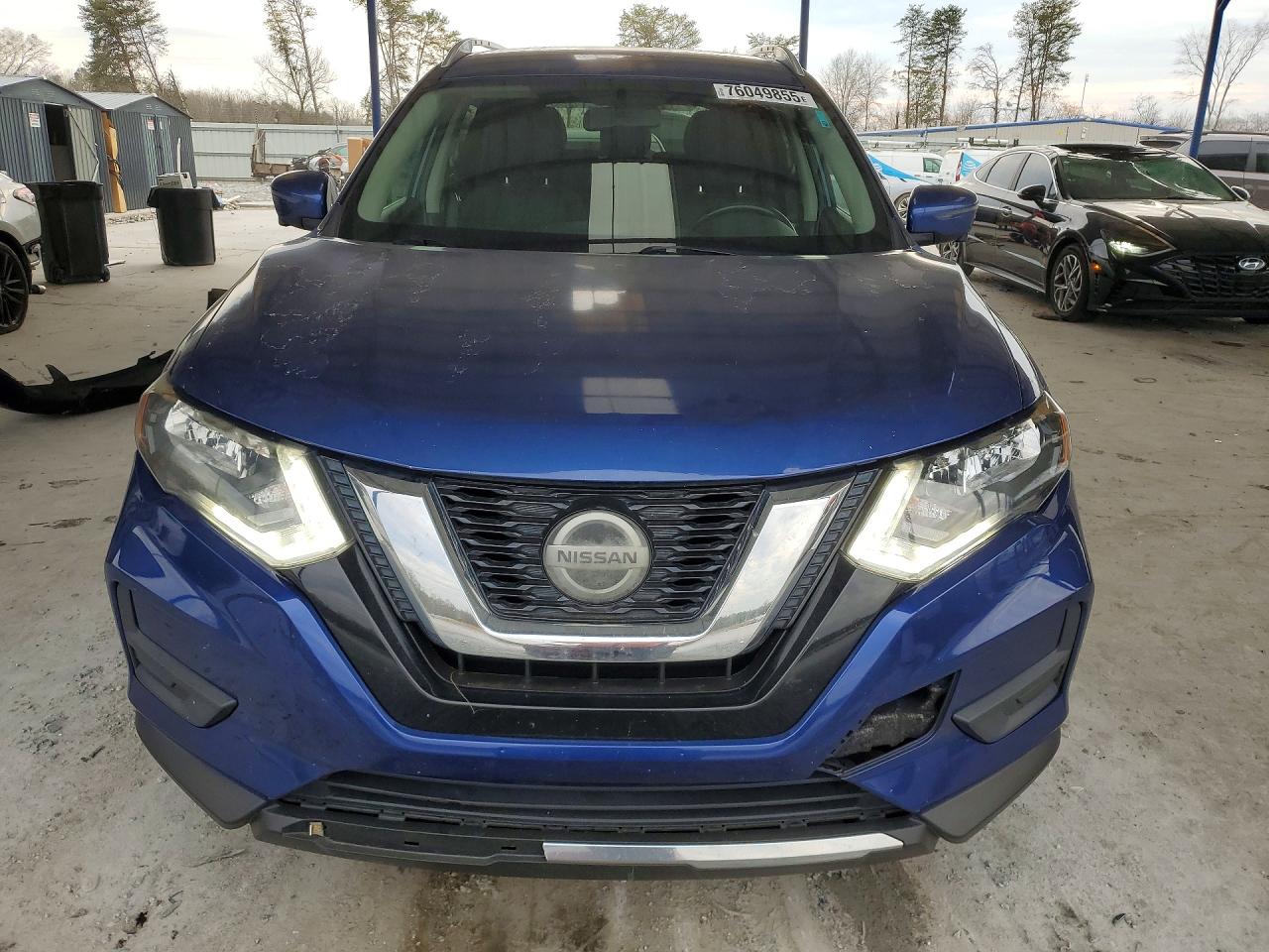 2018 Nissan Rogue S Blue vin: KNMAT2MT9JP605624