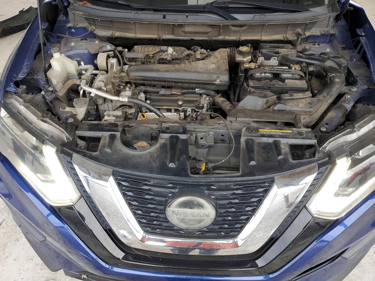 2018 Nissan Rogue S Blue vin: KNMAT2MT9JP605624