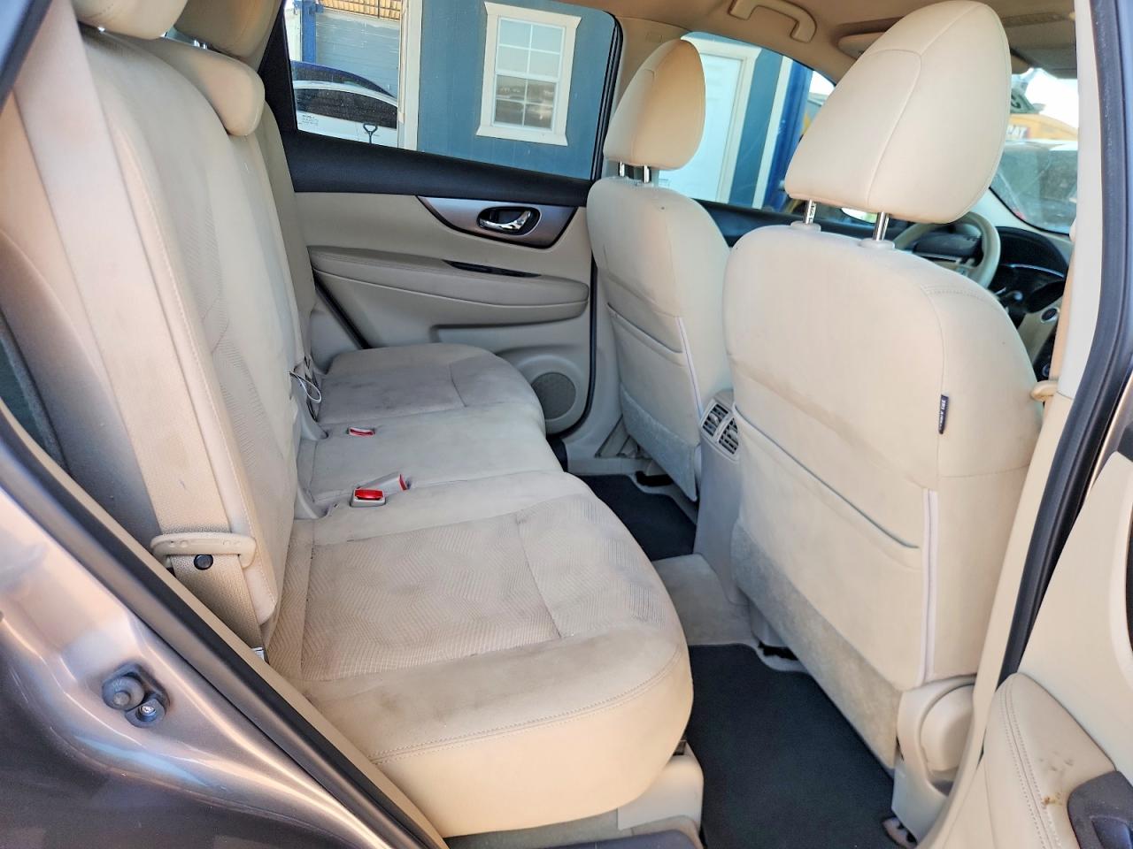 2015 Nissan Rogue Sv Gray vin: KNMAT2MTXFP503899