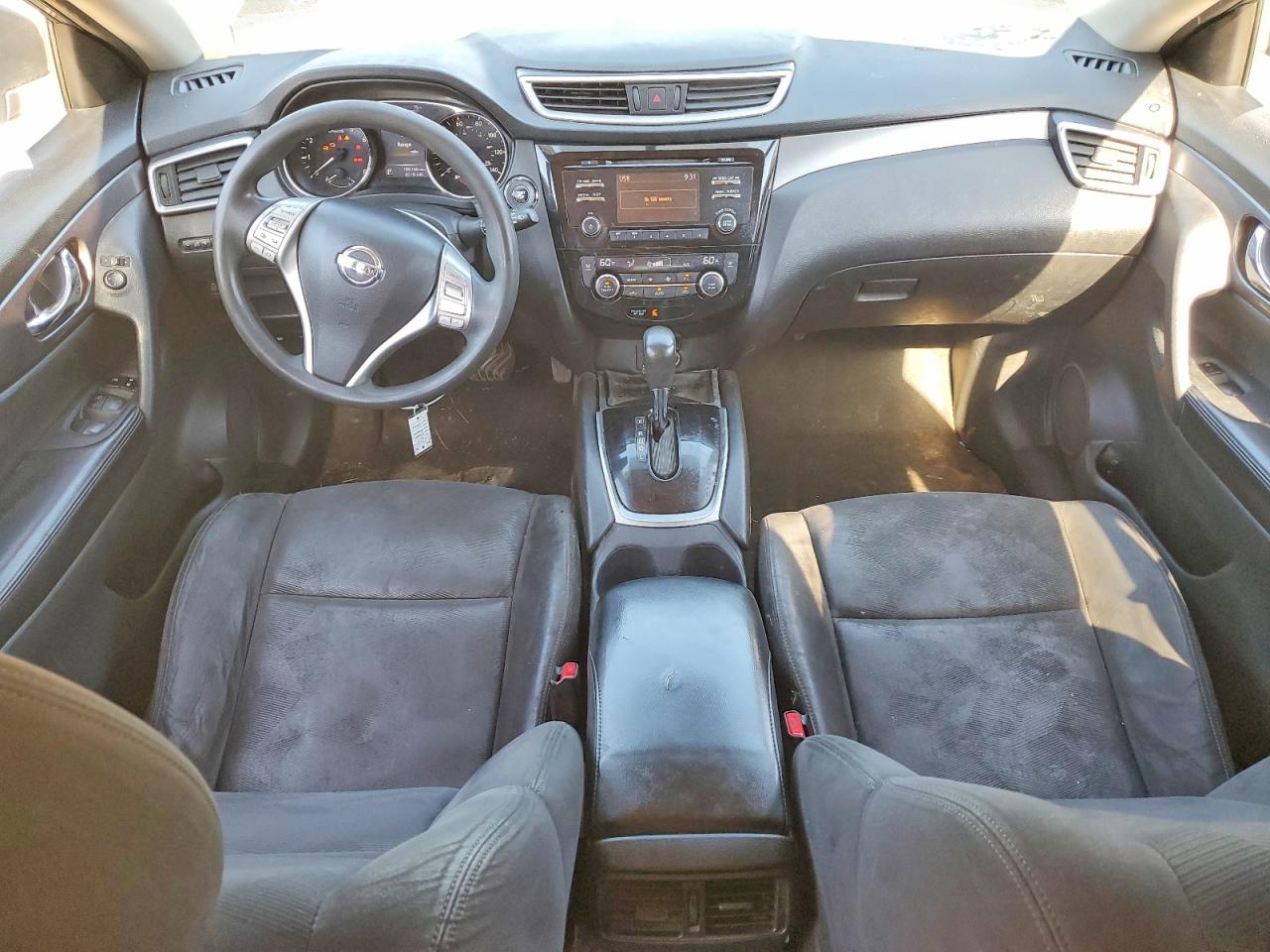 2015 Nissan Rogue Sv Серый vin: KNMAT2MTXFP507032