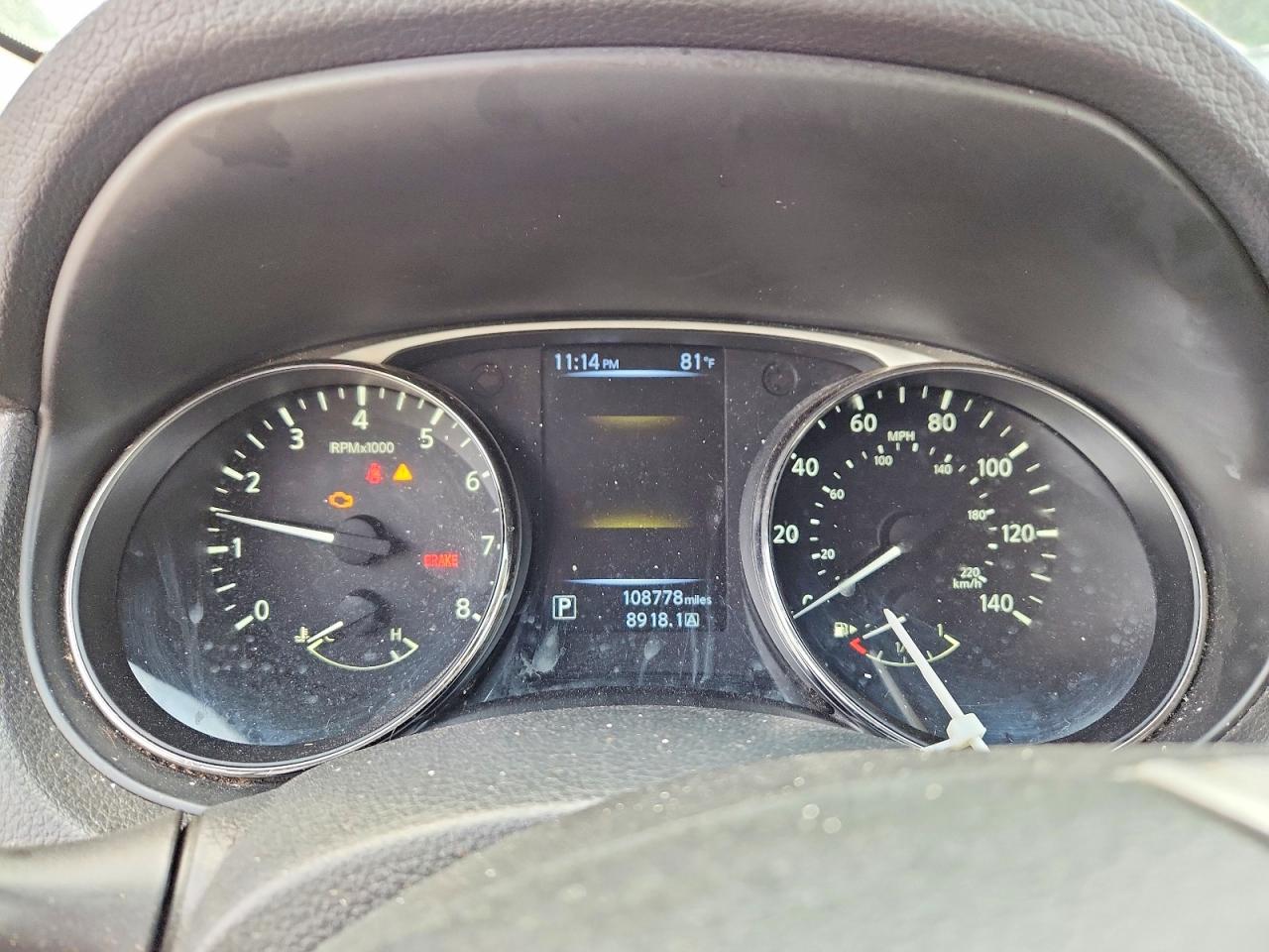 2015 Nissan Rogue Sv Silver vin: KNMAT2MTXFP517317