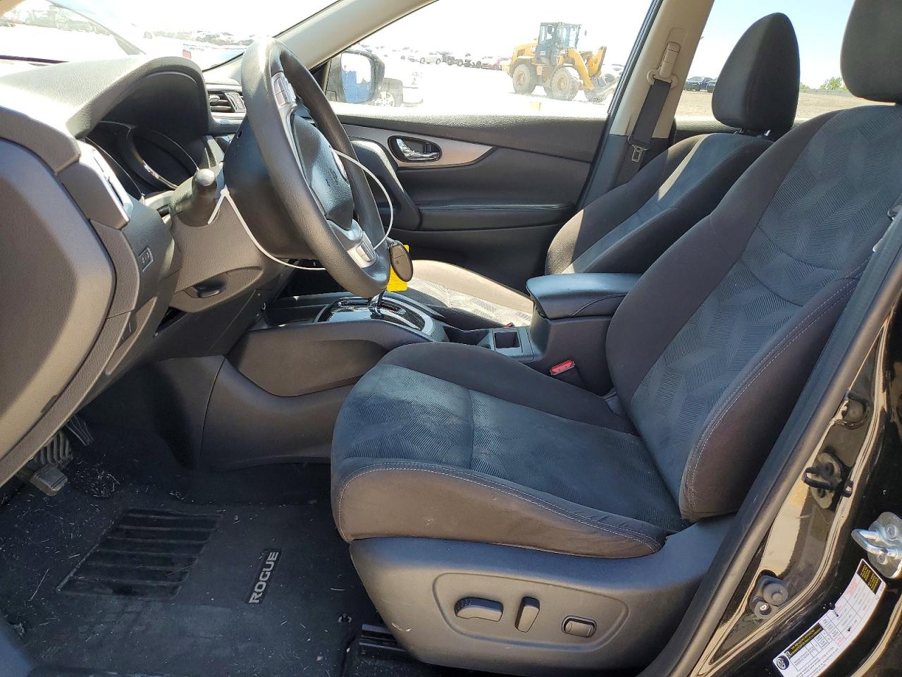 2015 Nissan Rogue Sv Black vin: KNMAT2MTXFP531489
