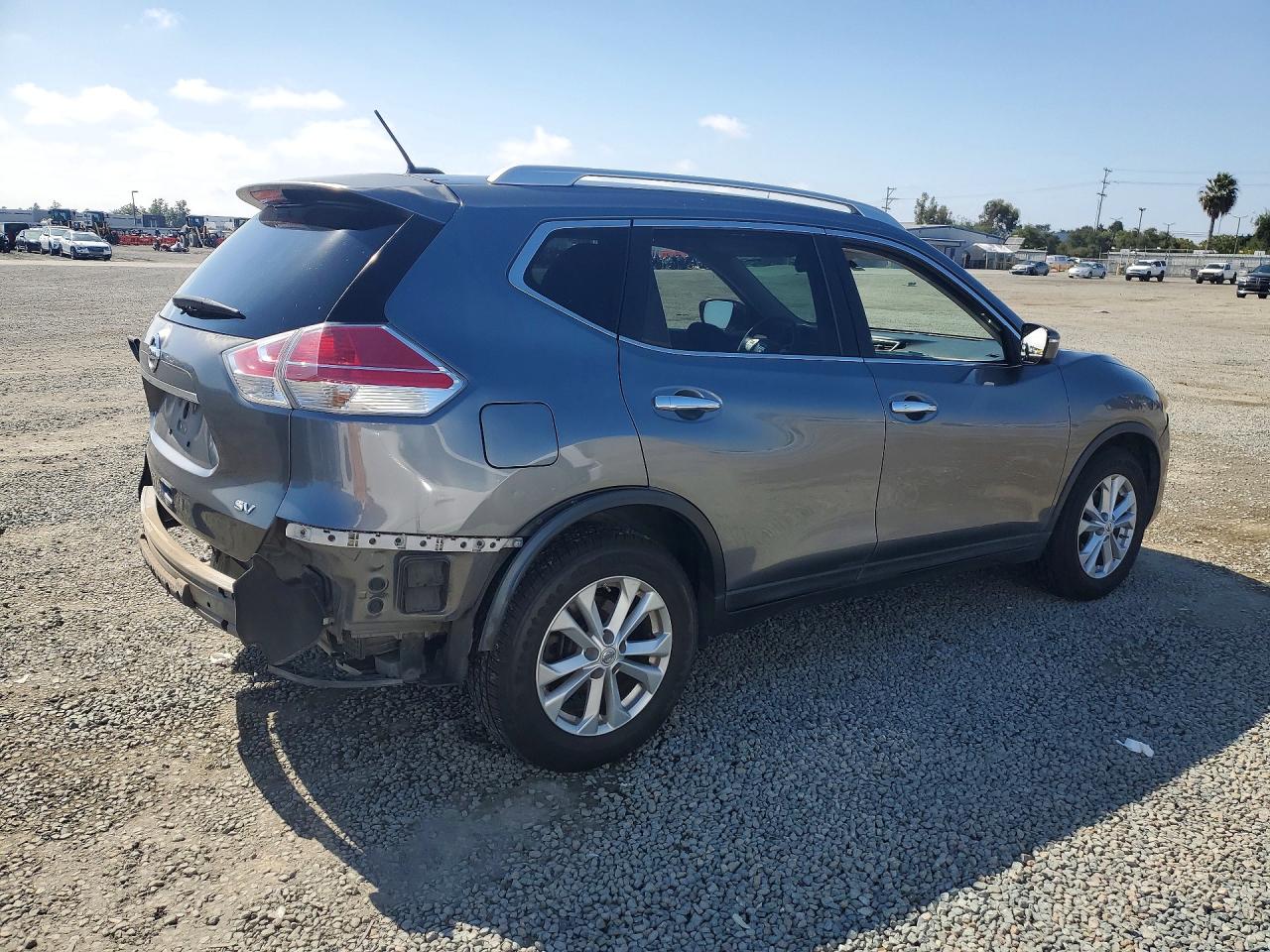 2015 Niss Rogue Sv Серый vin: KNMAT2MTXFP534439