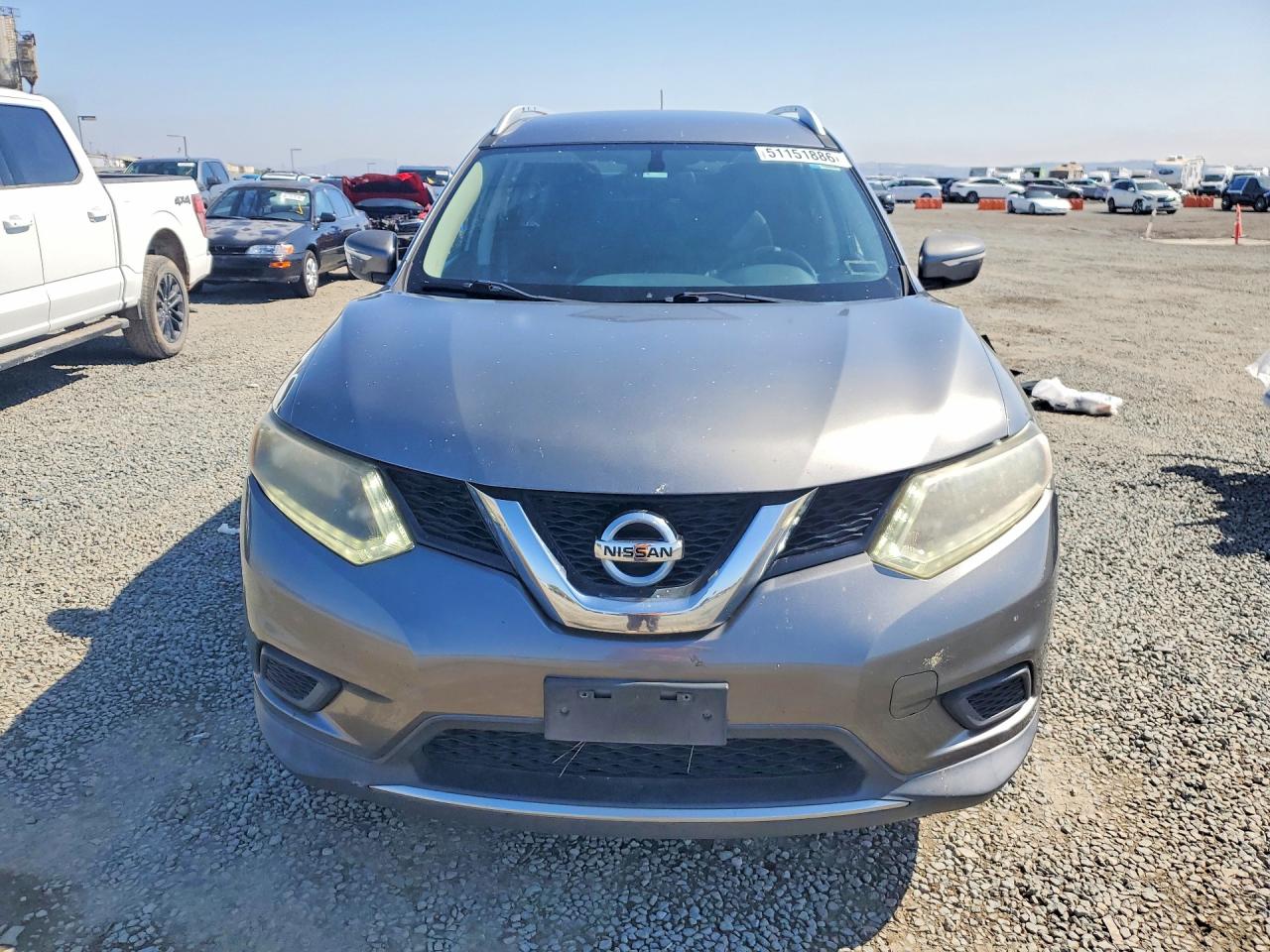 2015 Niss Rogue Sv Серый vin: KNMAT2MTXFP534439