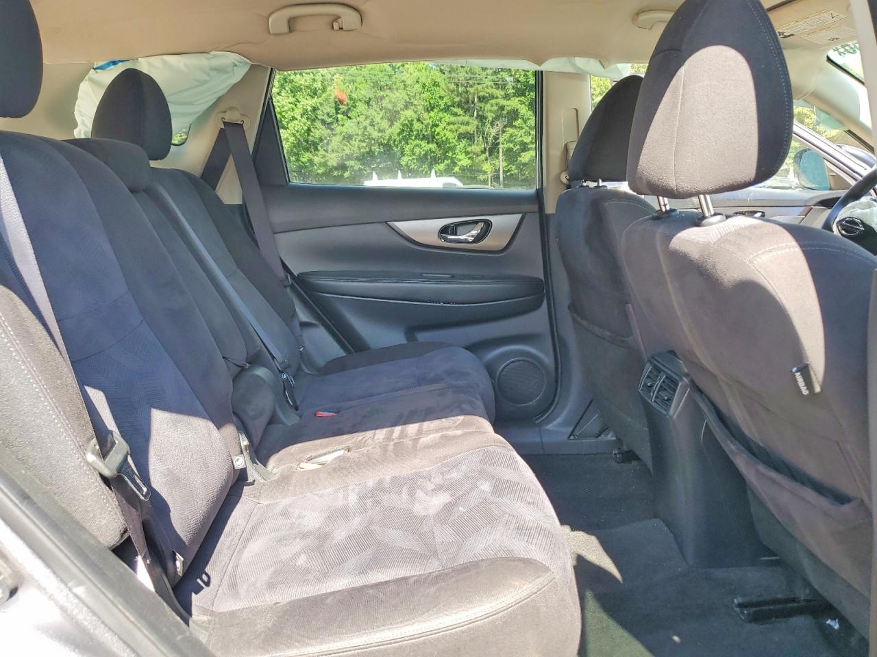 2015 Nissan Rogue S/sl/sv Gray vin: KNMAT2MTXFP566890