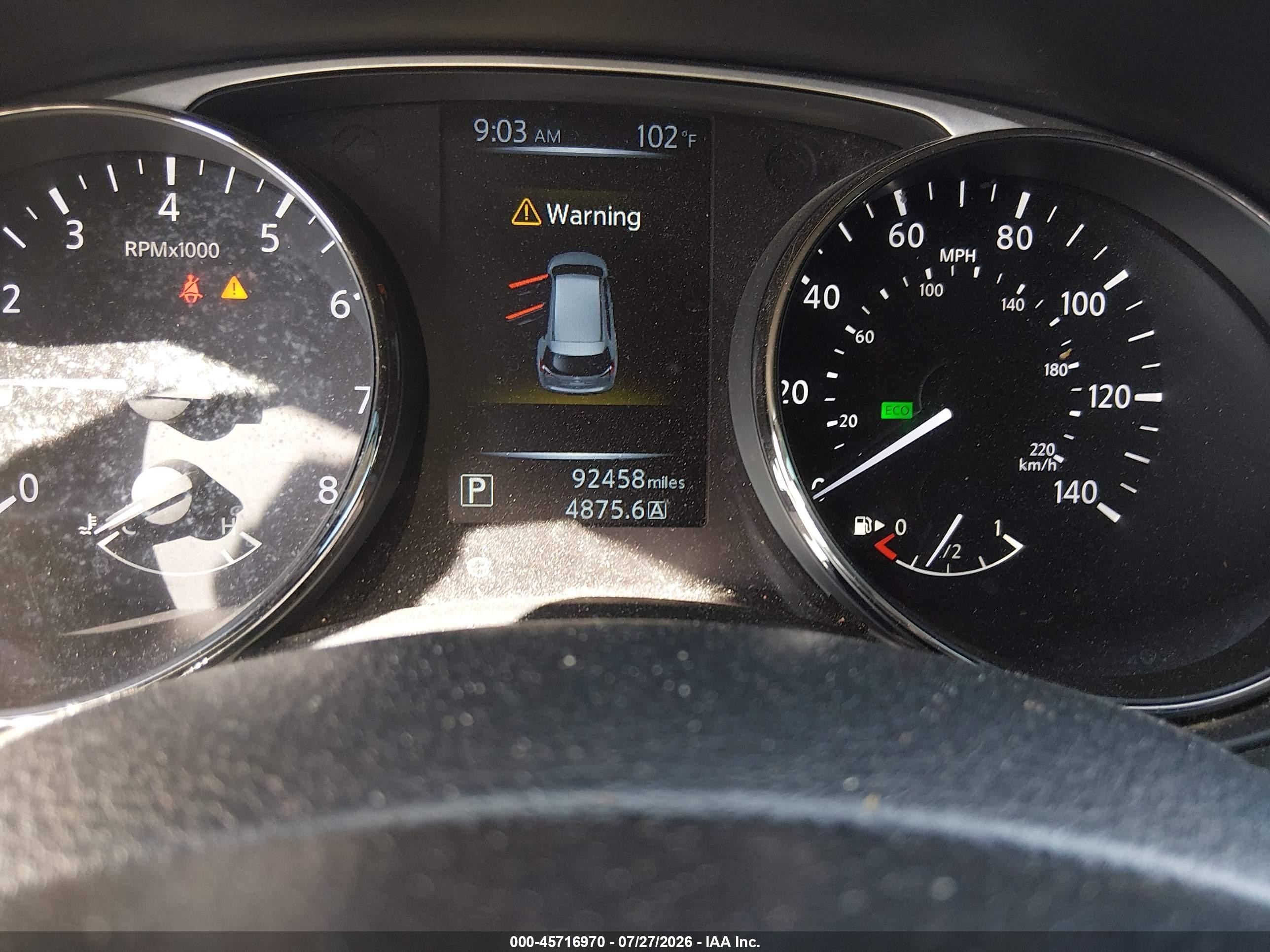 2015 Nissan Rogue S Gray vin: KNMAT2MTXFP579736