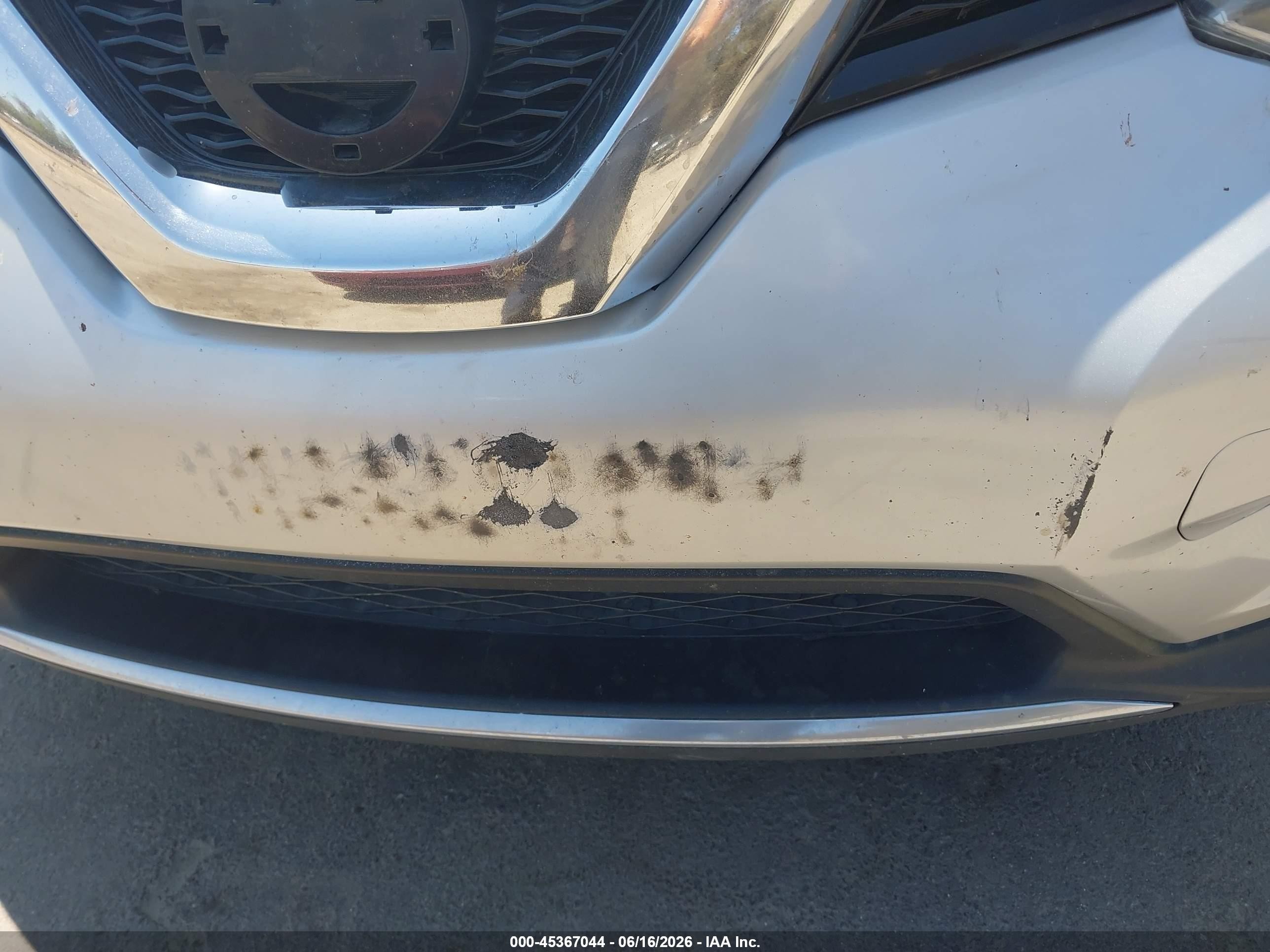 2015 Nissan Rogue Sv Silver vin: KNMAT2MTXFP584158