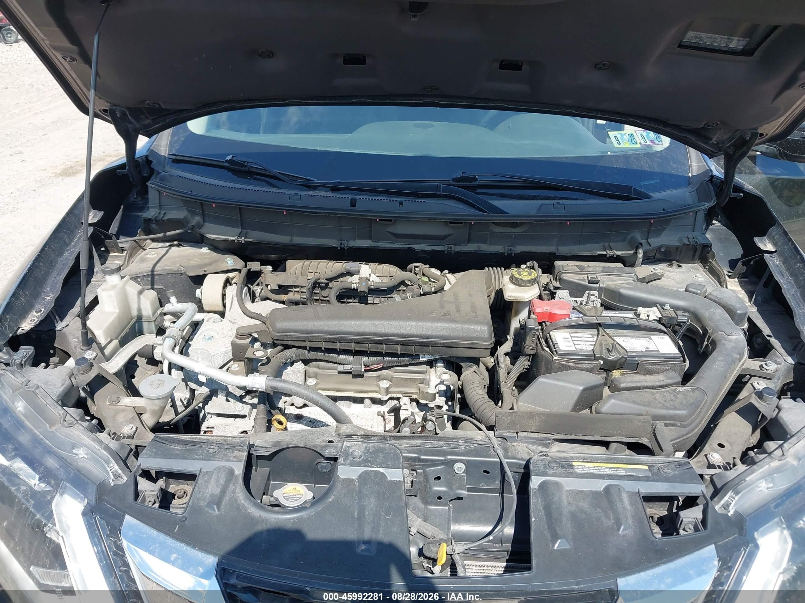 2019 Nissan Rogue Sv Black vin: KNMAT2MTXKP507767