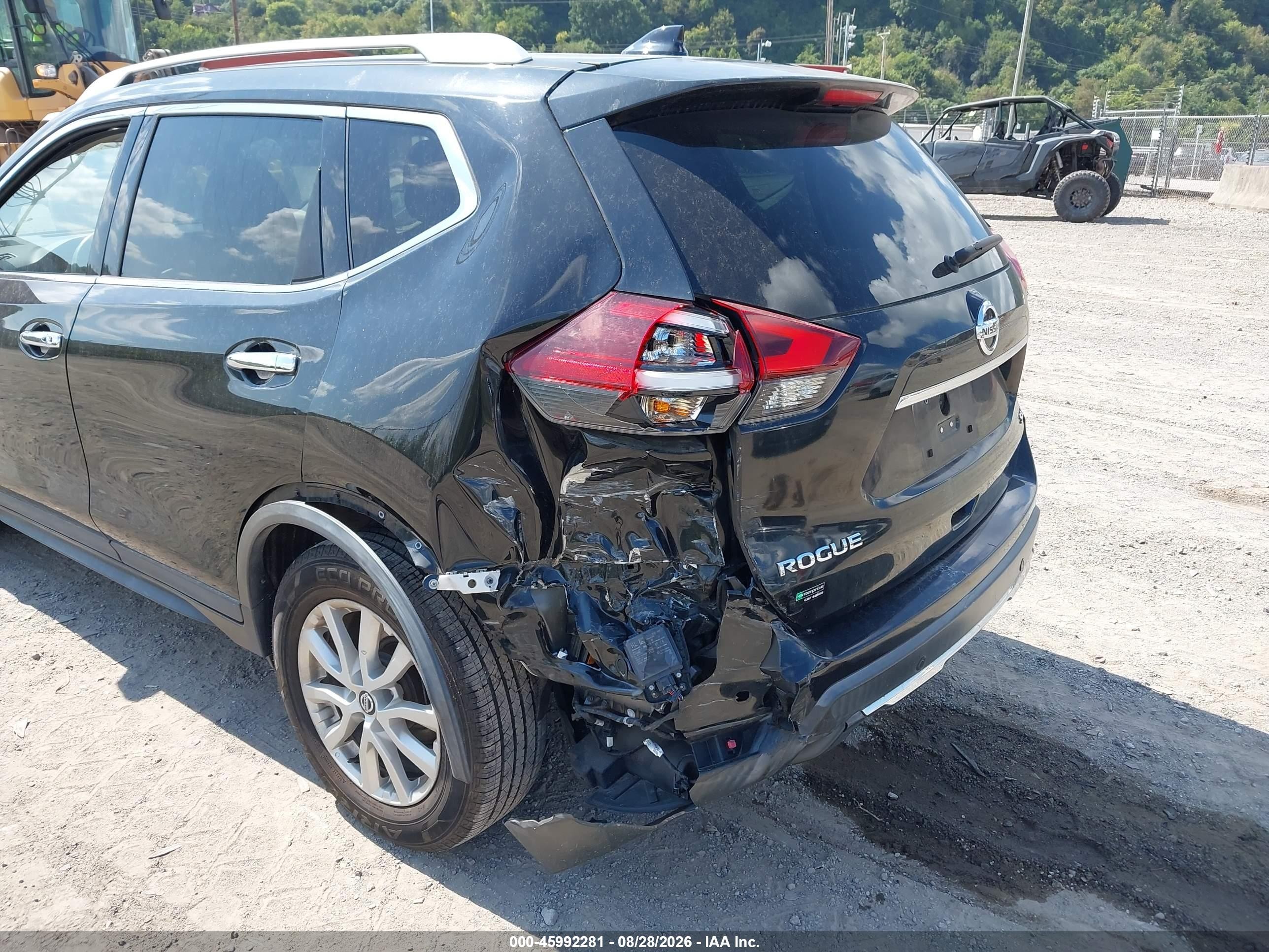 2019 Nissan Rogue Sv Black vin: KNMAT2MTXKP507767