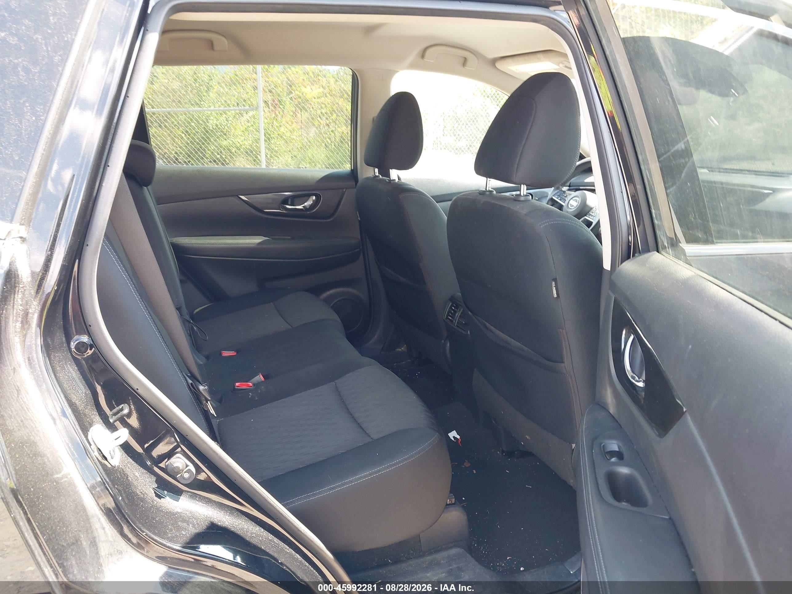 2019 Nissan Rogue Sv Black vin: KNMAT2MTXKP507767
