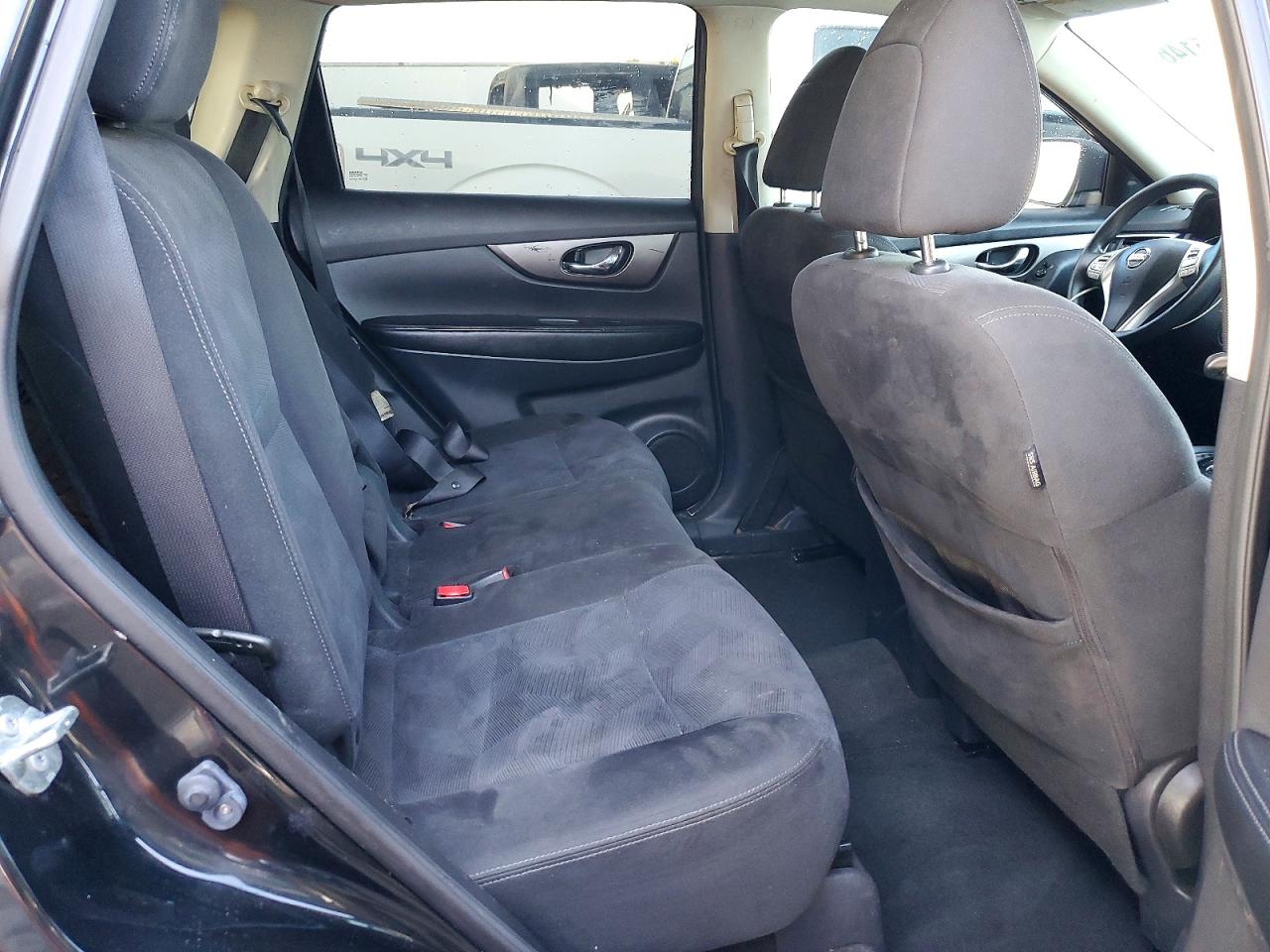 2015 Nissan Rogue Sv Black vin: KNMAT2MV0FP504965