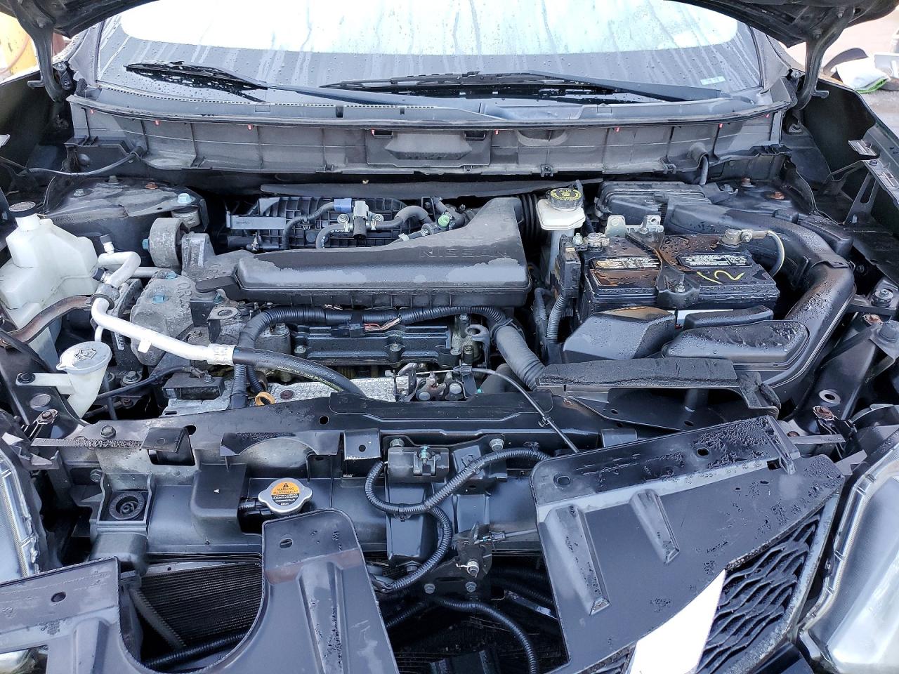 2015 Nissan Rogue Sv Black vin: KNMAT2MV0FP504965