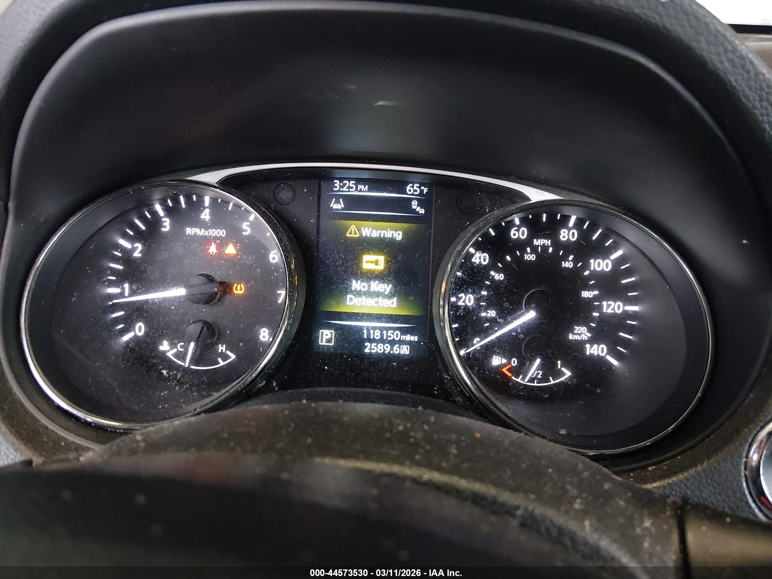 2015 Nissan Rogue Sv Gray vin: KNMAT2MV0FP510281