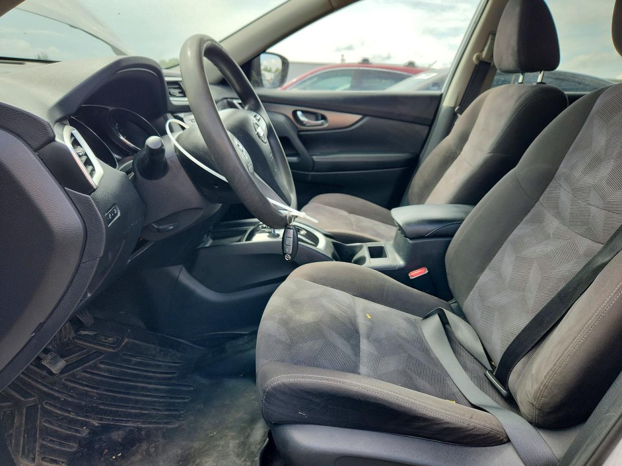 2015 Nissan Rogue Sv Silver vin: KNMAT2MV0FP519062