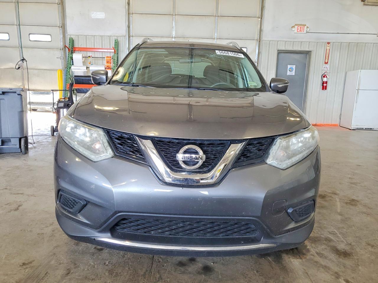 2015 Nissan Rogue Sv Charcoal vin: KNMAT2MV0FP543510