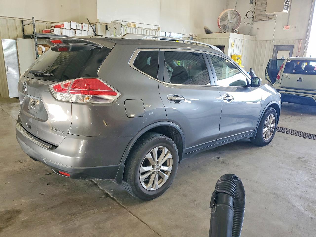 2015 Nissan Rogue Sv Charcoal vin: KNMAT2MV0FP543510