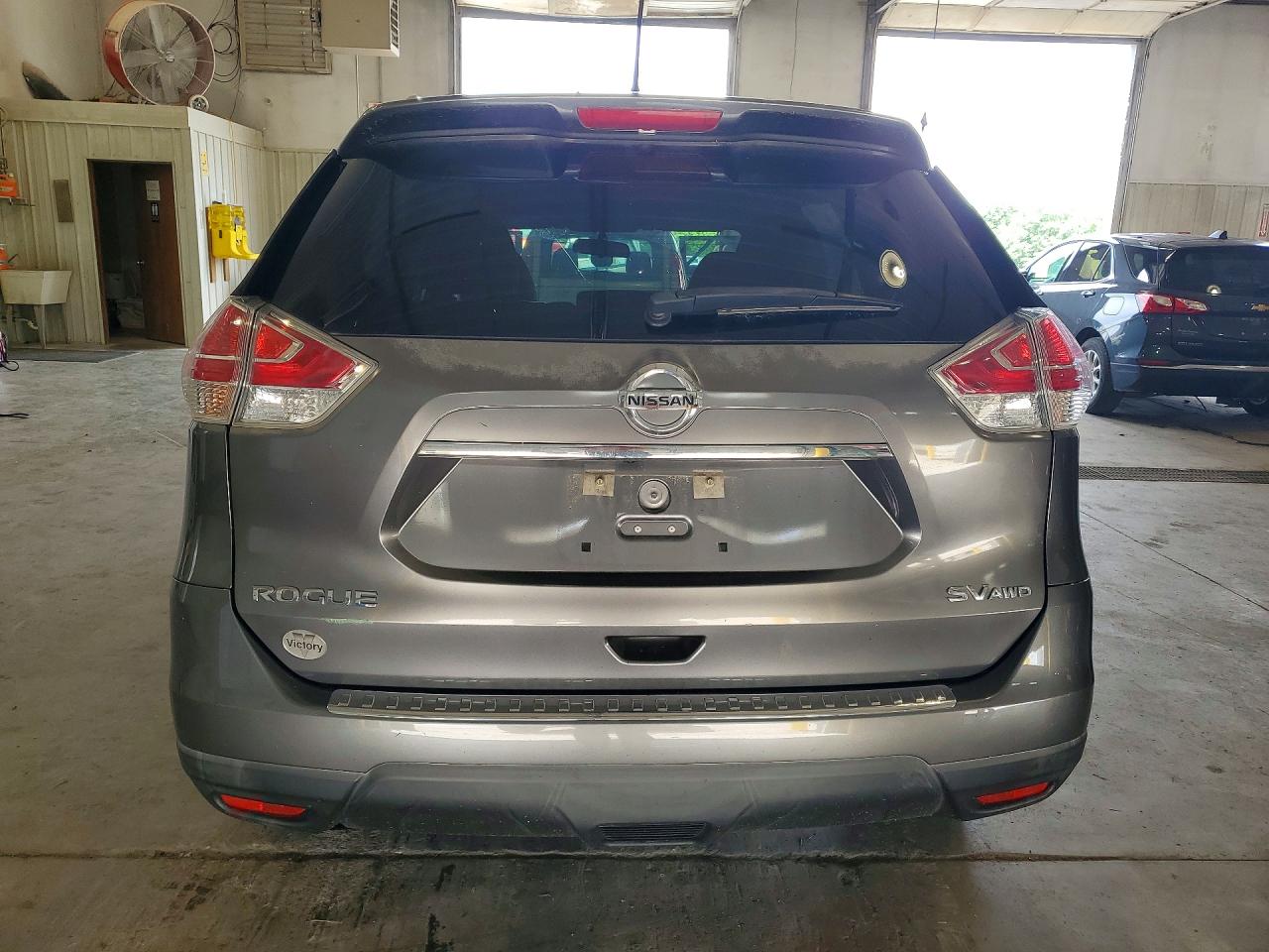 2015 Nissan Rogue Sv Charcoal vin: KNMAT2MV0FP543510