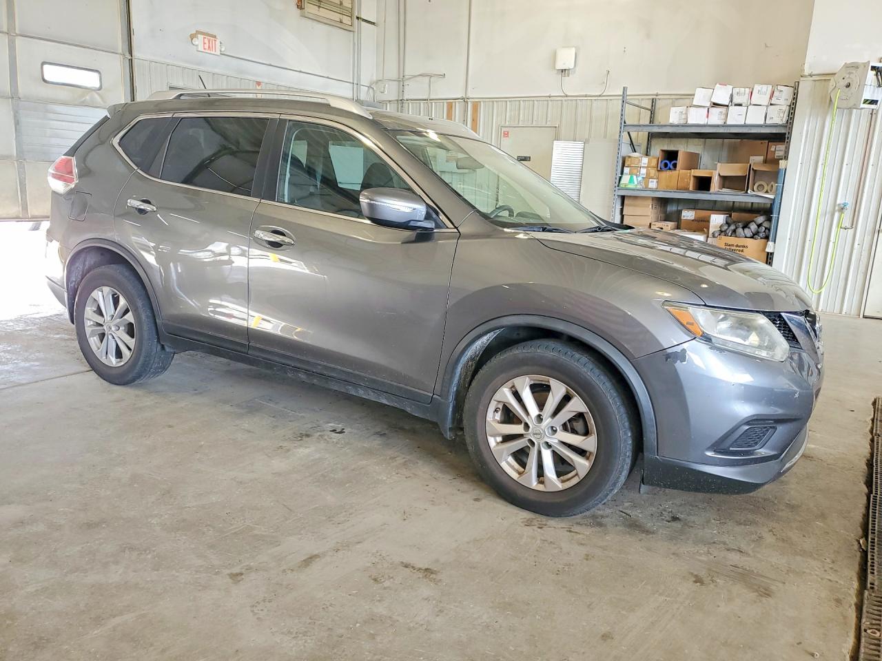 2015 Nissan Rogue Sv Charcoal vin: KNMAT2MV0FP543510