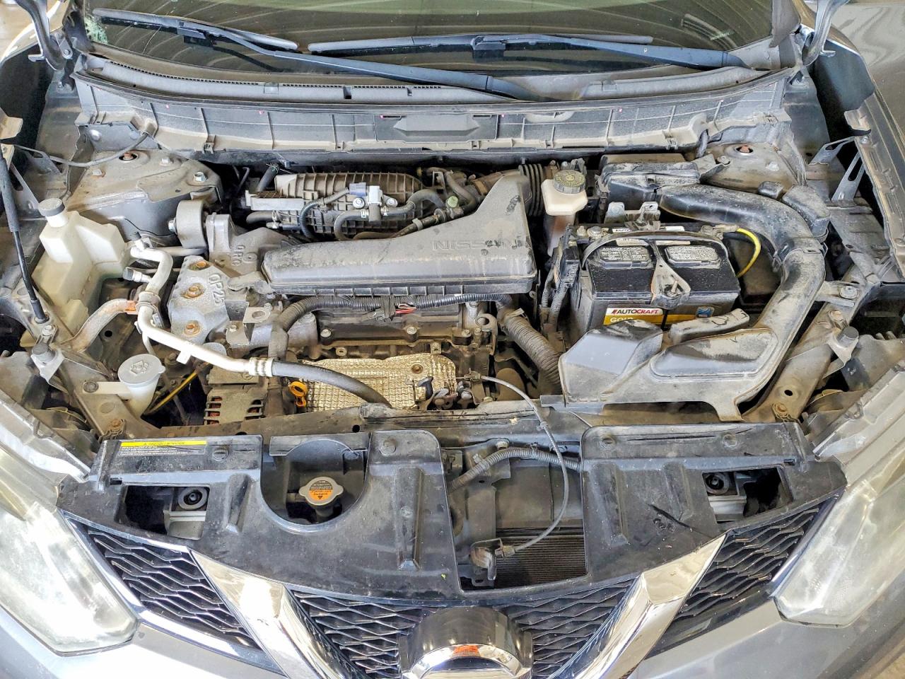2015 Nissan Rogue Sv Charcoal vin: KNMAT2MV0FP543510