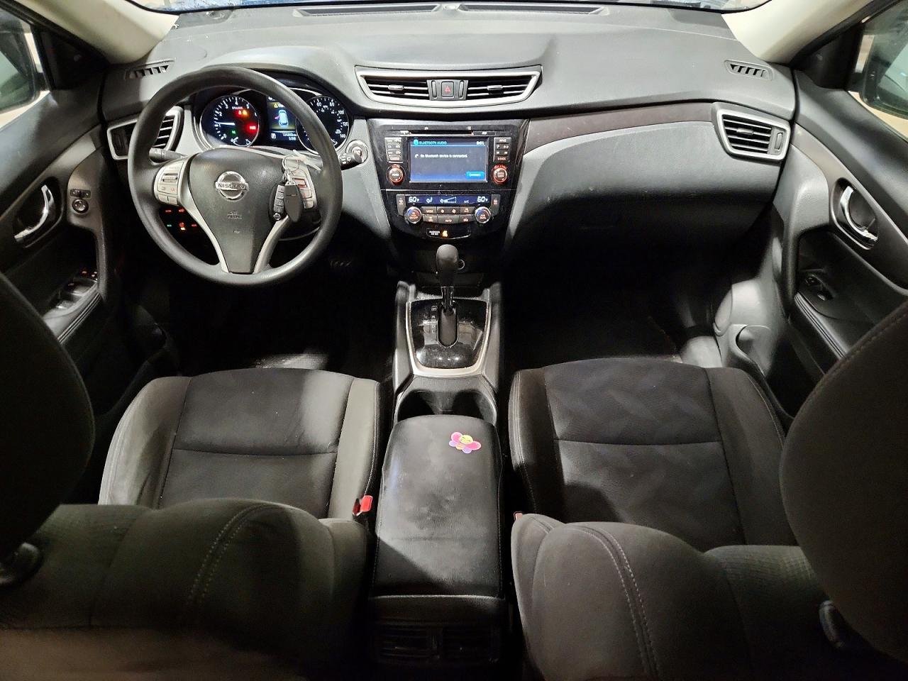 2015 Nissan Rogue Sv Синий vin: KNMAT2MV0FP552918